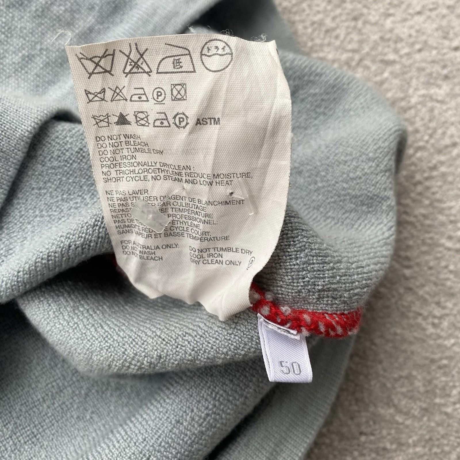Prada Prada Vintage 100% Wool Red Tab Sweater Size 50 Size US M / EU 48-50 / 2 - 5 Thumbnail