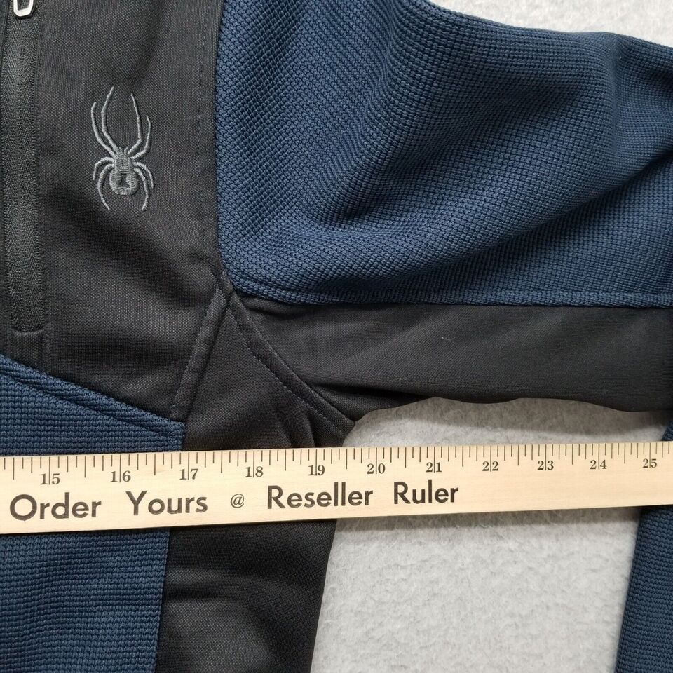 Spyder Spyder Jacket Womens Small Blue Pockets Zip Logo Pullover Size S / US 4 / IT 40 - 9 Thumbnail