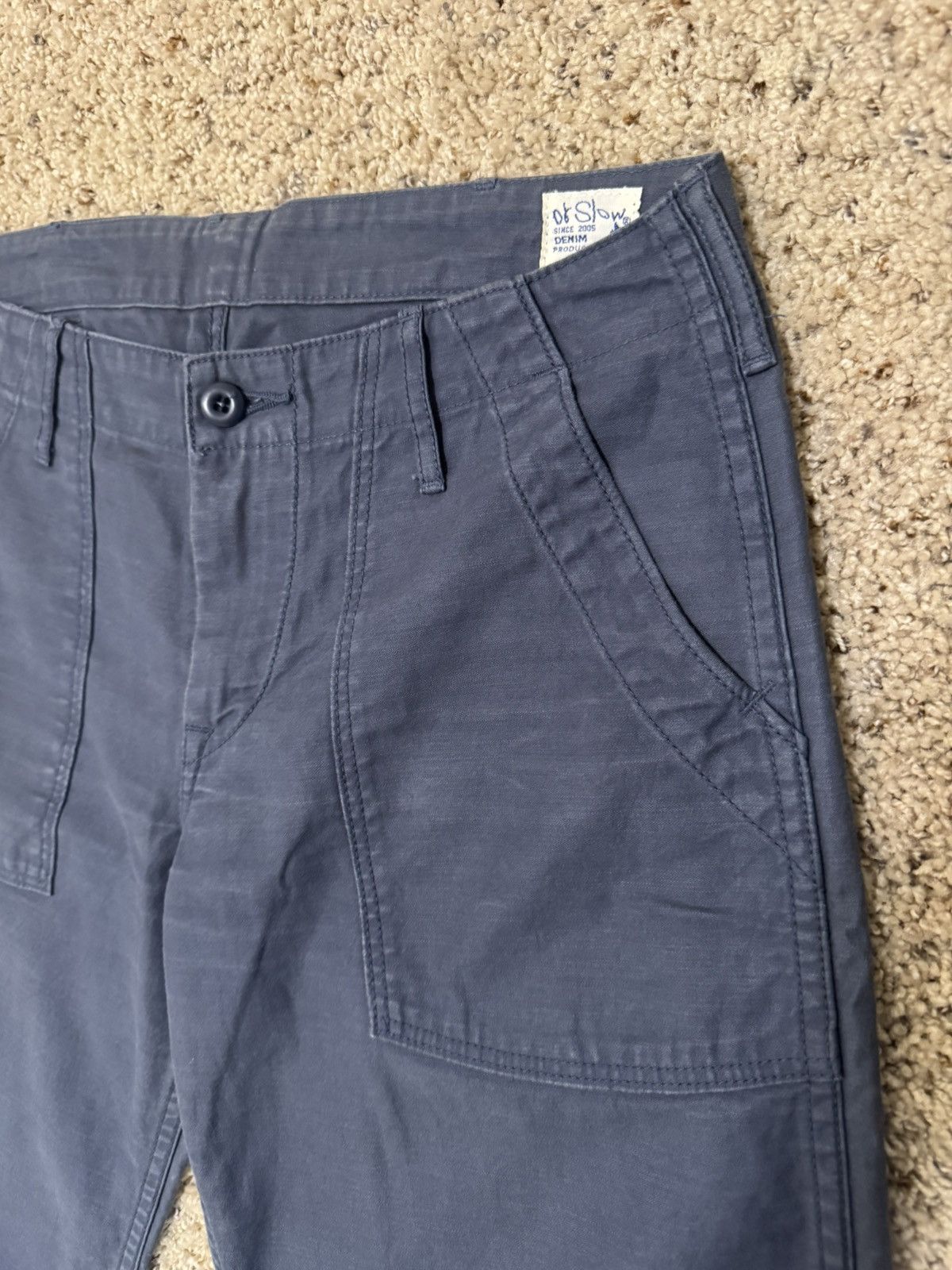 Orslow Wide leg fatigue pants Size 30" / US 8 / IT 44 - 2 Thumbnail