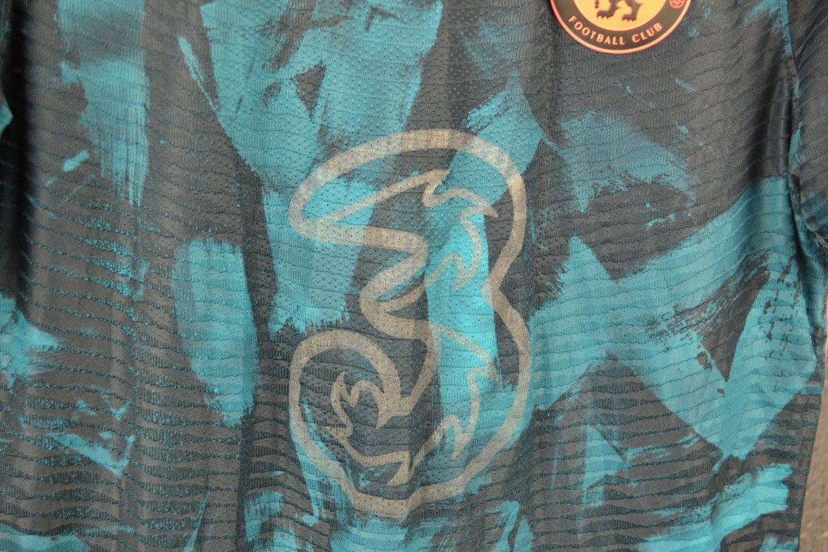 Chelsea Soccer × Nike Chelsea 2021 2022 third Nike soccer jersey player version Size US L / EU 52-54 / 3 - 4 Thumbnail