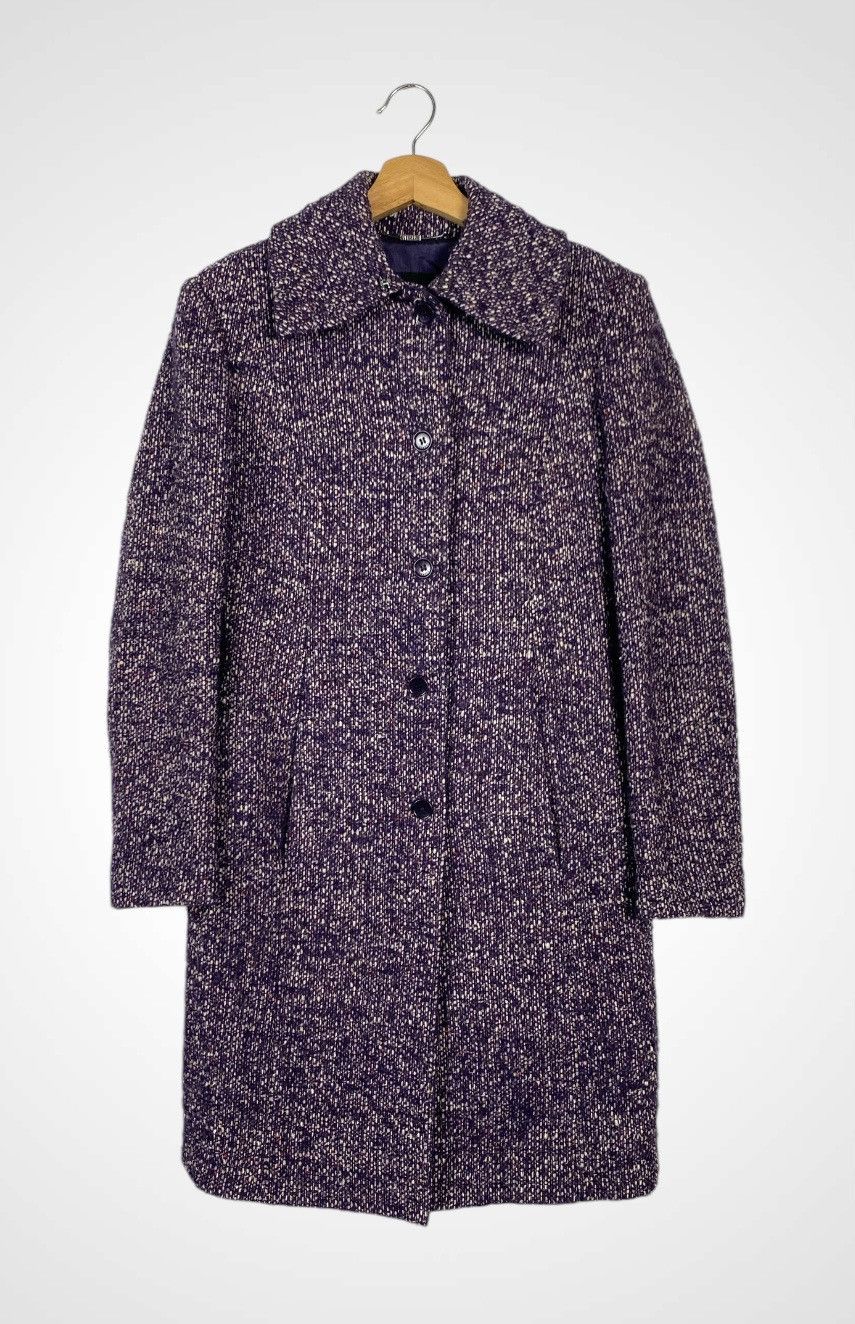 Versace Rare Versus Versace Cashmere Wool Long Coat/Jacket Size S / US 4 / IT 40 - 1 Thumbnail