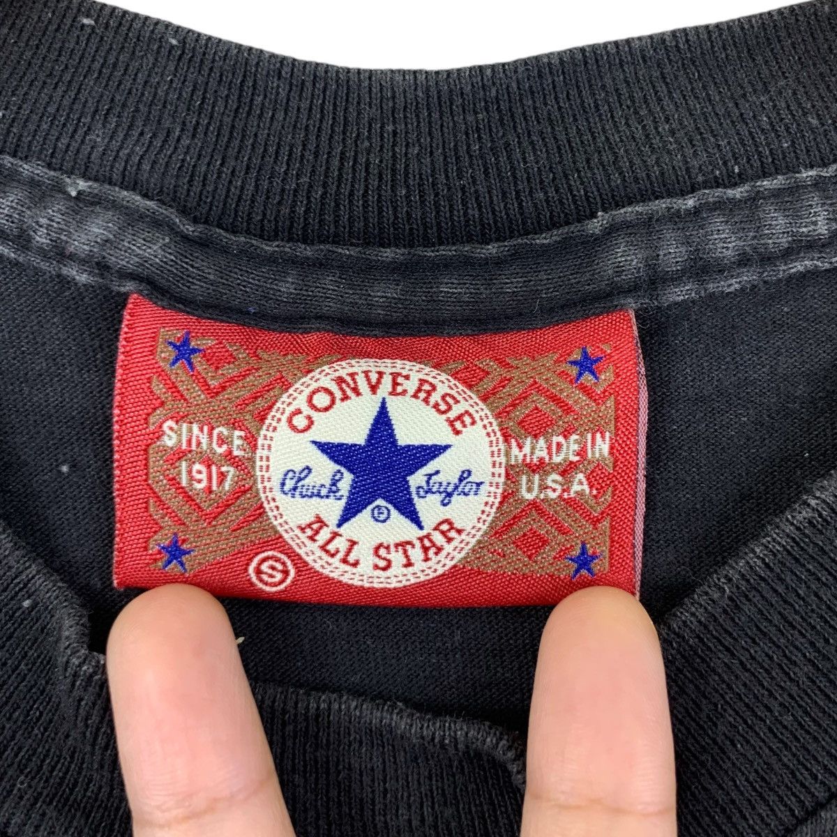 Converse Vintage CONVERSE ALL STAR Chuck Taylor Tee Shirt Size S / US 4 / IT 40 - 6 Thumbnail