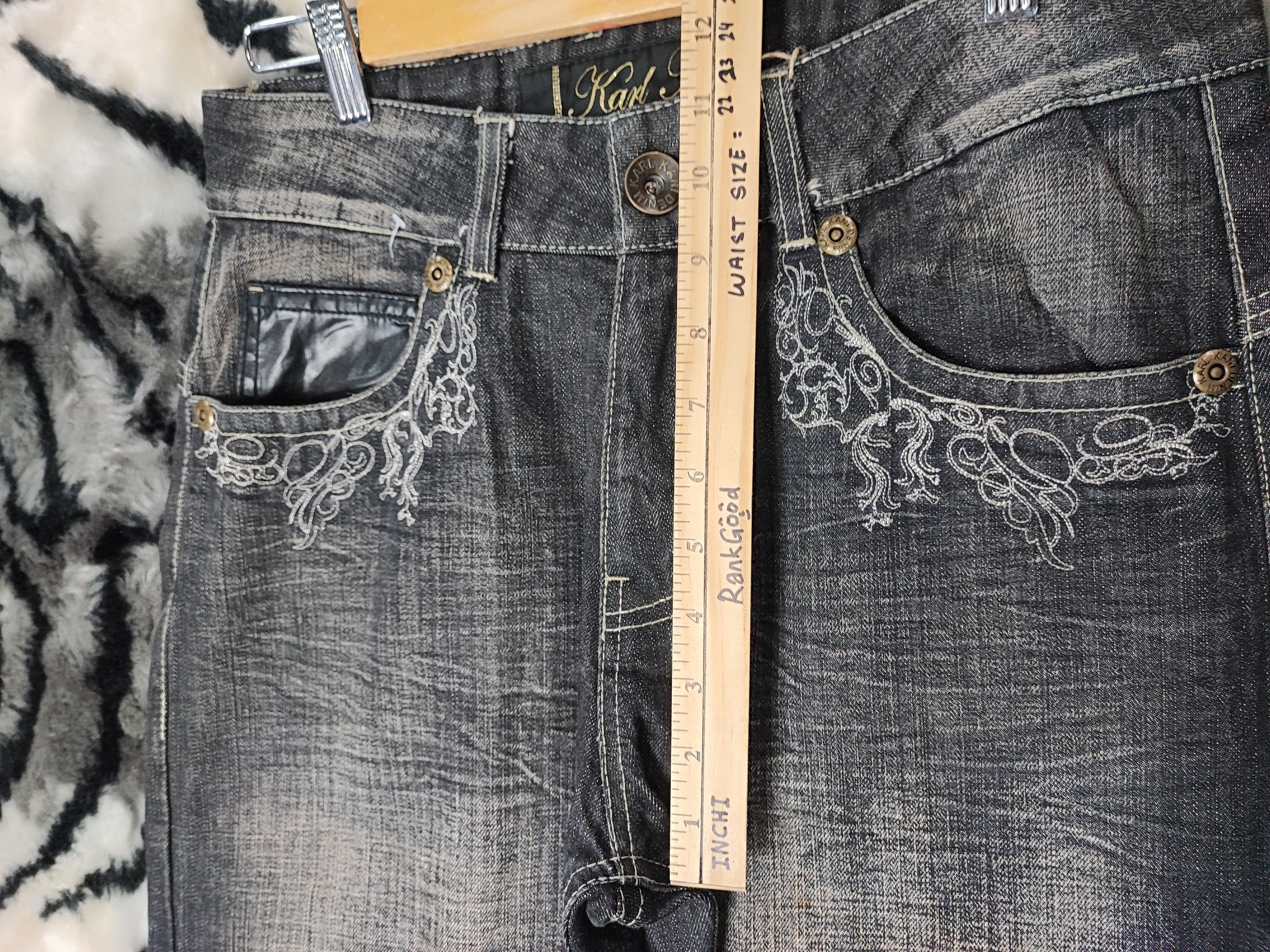 Karl Kani Vintage 90’s Style Karl Kani Baggy Distress Jean Size US 30 / EU 46 - 6 Thumbnail