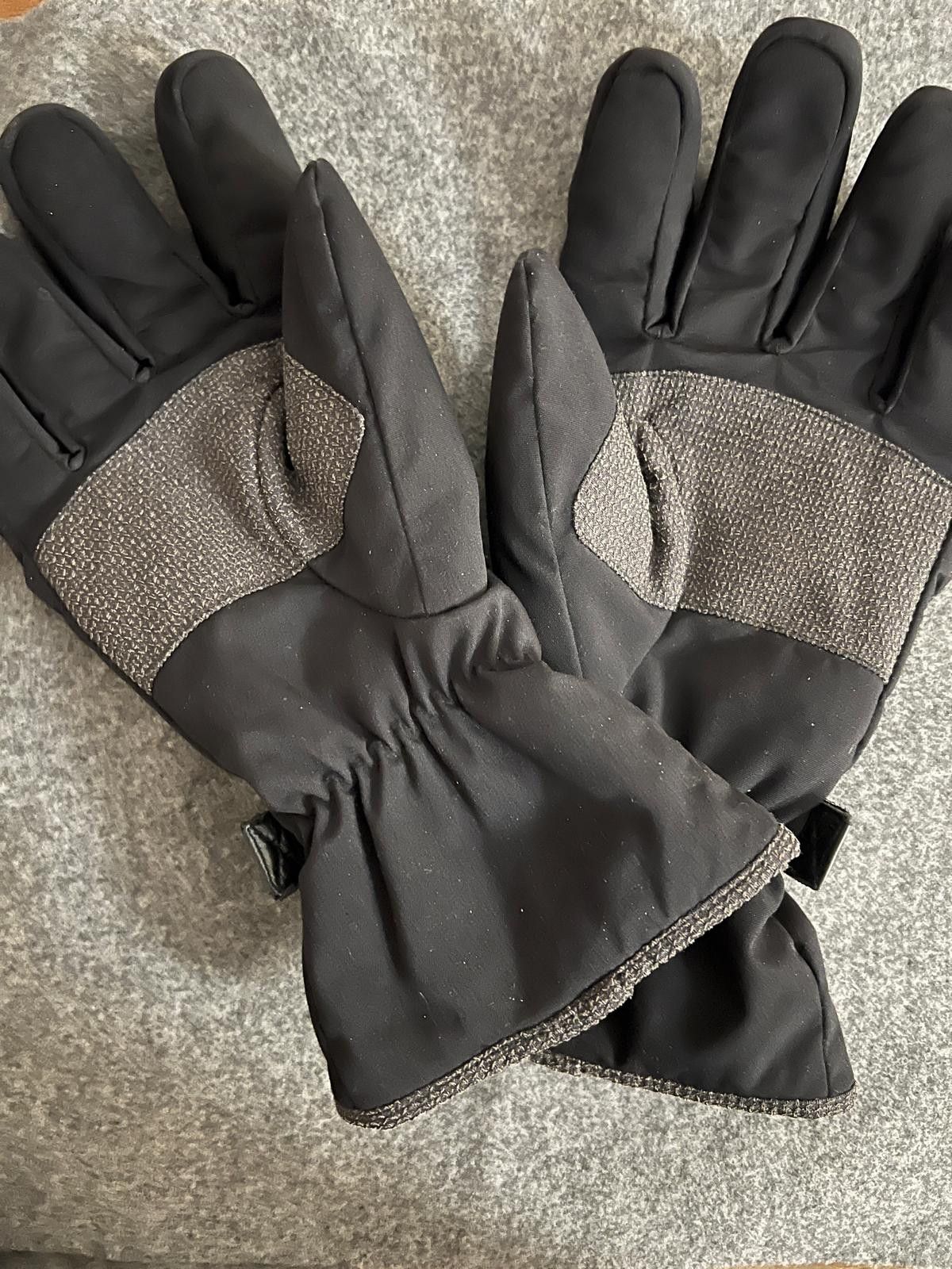 Prada Prada Black Padded Skii Gloves - Adjustable Leather Strap Size ONE SIZE - 4 Thumbnail