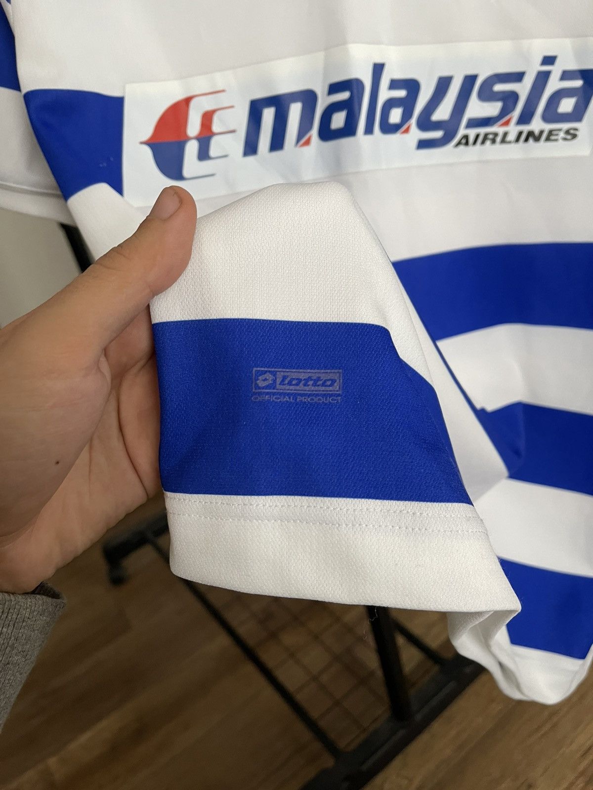 Lotto Sport 2011/2012 Queens Park Rangers Lotto Soccer Jersey T-Shirt Size US L / EU 52-54 / 3 - 9 Thumbnail