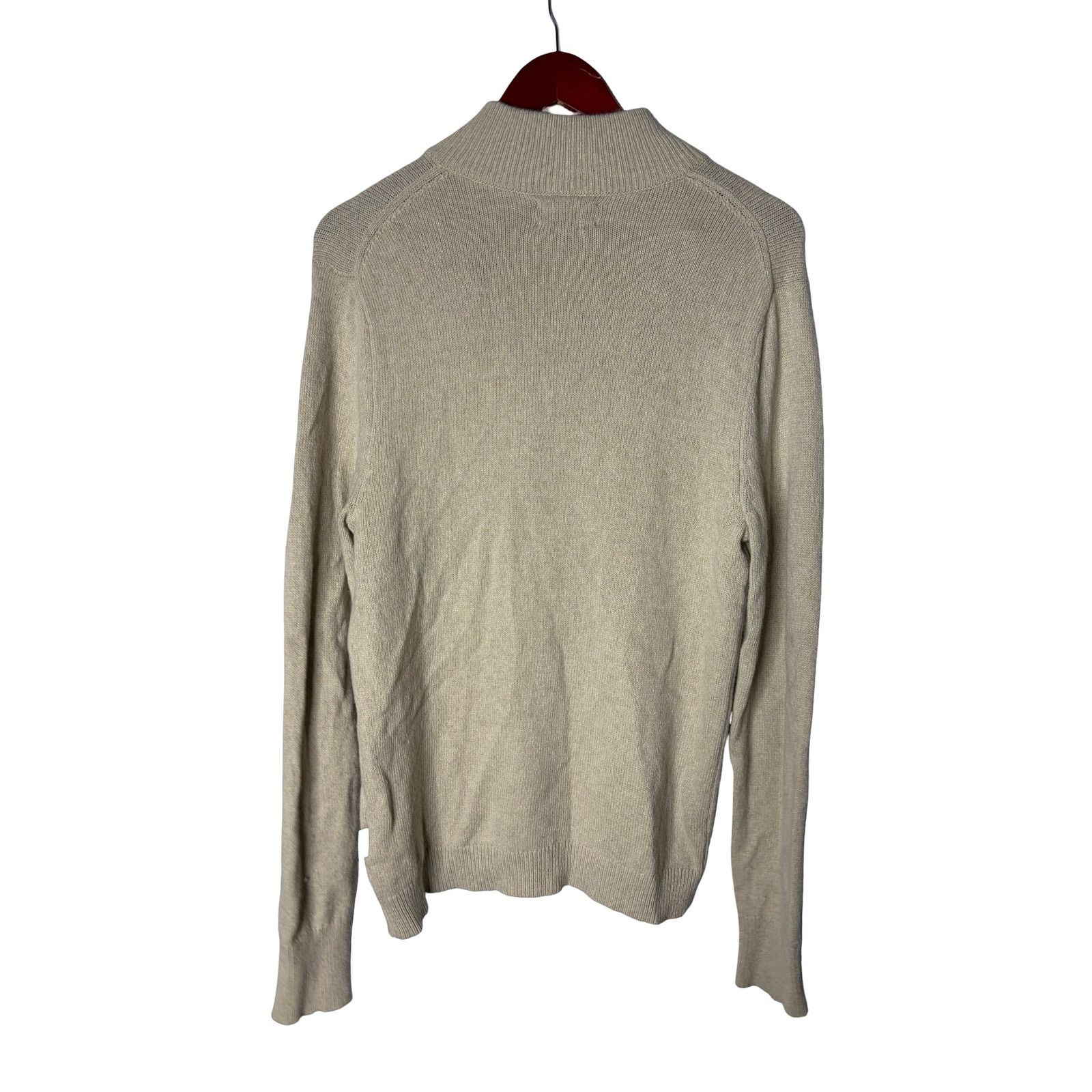 Patagonia Patagonia Men's Recycled Cashmere 1/4-Zip Sweater in cream S Size US S / EU 44-46 / 1 - 3 Thumbnail