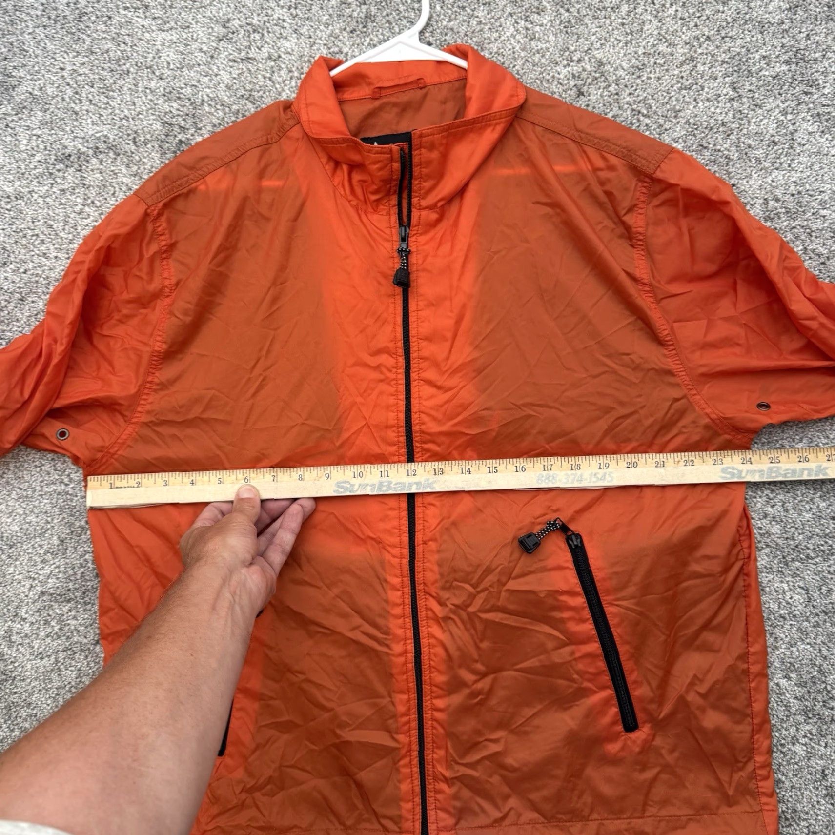 Vintage VINTAGE Y2K Nylon Windbreaker Aberdeen Collection Windbreaker L Orange 90s Outdoor Grunge Skater Hiking Utility Men's Jacket Full Zip Pockets Size US L / EU 52-54 / 3 - 2 Thumbnail