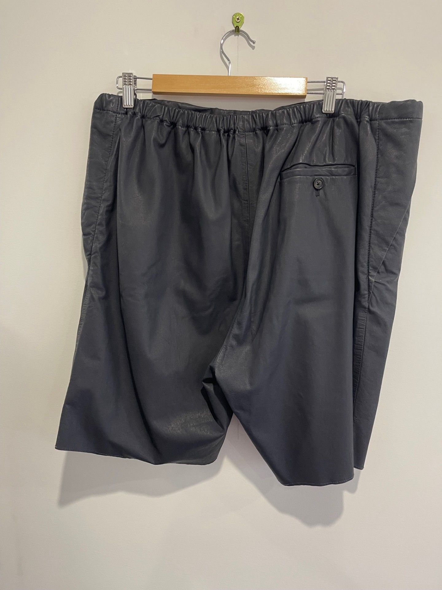 3.1 Phillip Lim 3.1 Phillip Lim Lamb Leather Shorts Size US 30 / EU 46 - 3 Thumbnail