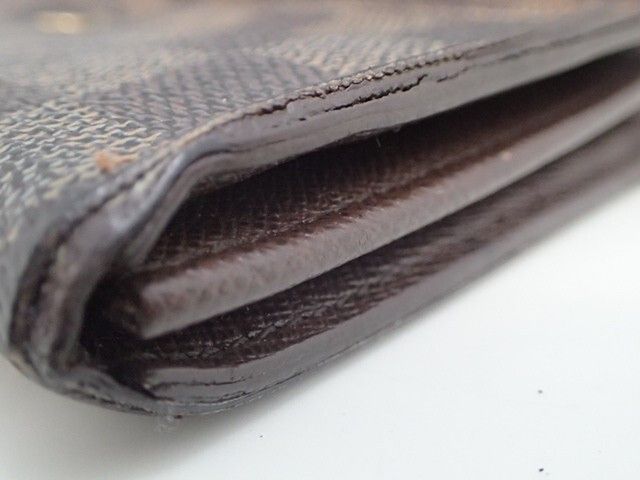 Louis Vuitton Louis Vuitton Porte Monnaie Wallet Damier Ebene N61725 Size ONE SIZE - 8 Thumbnail