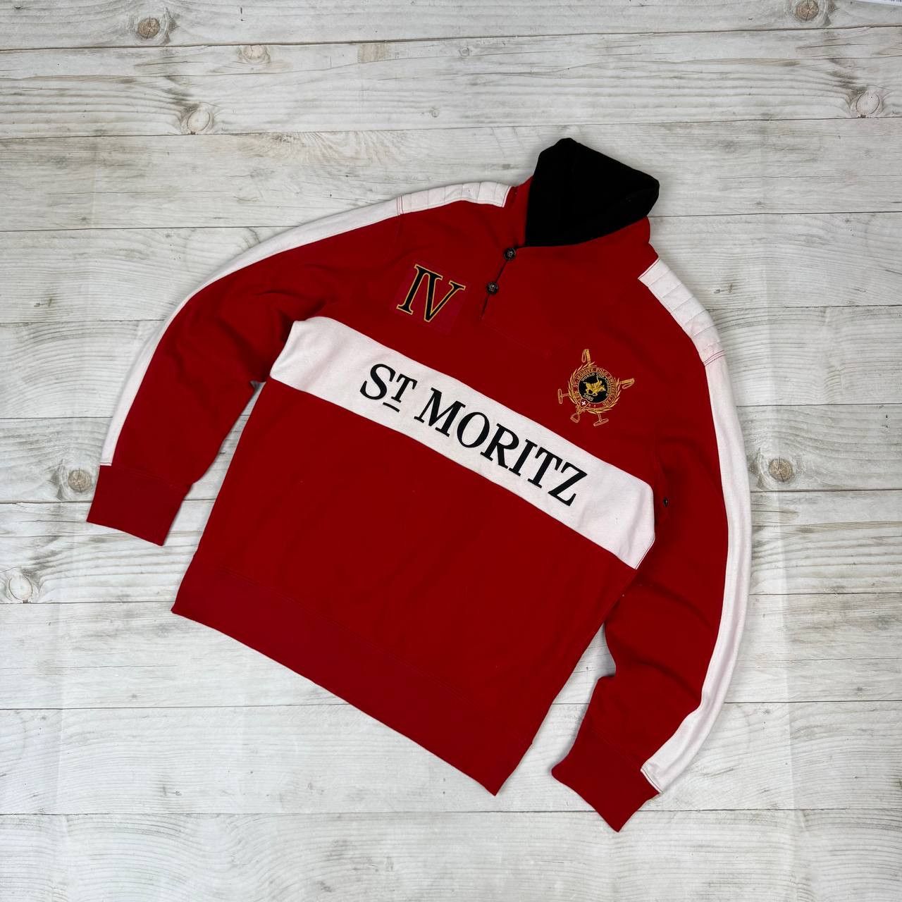 Vintage Polo Ralph Lauren St.Mortiz Sweatshirt Swiss 00s