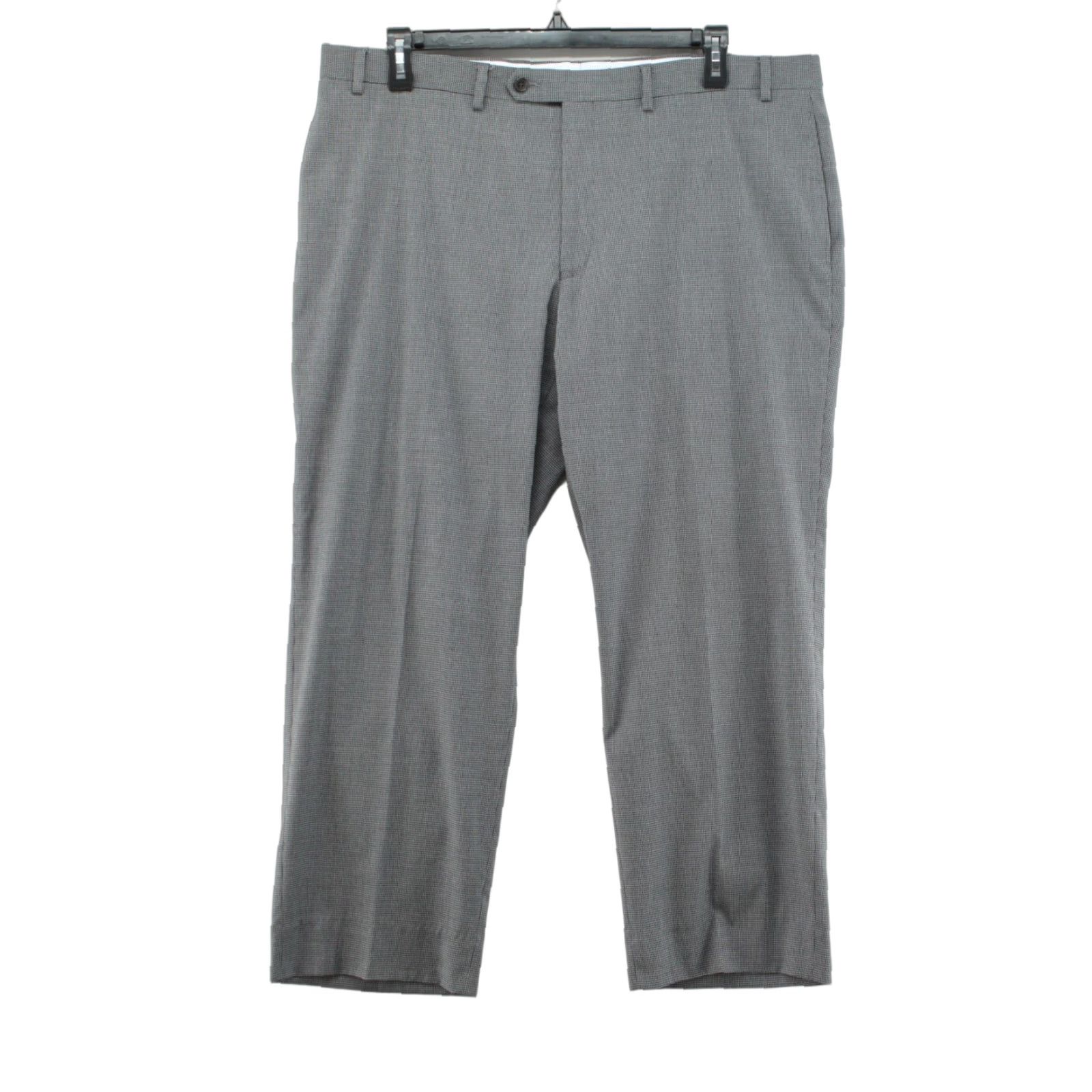 Ralph Lauren Ralph Lauren Pants Dress Gray Houndstooth 40X27 Office Casual Mens Size US 40 / EU 56 - 1 Thumbnail