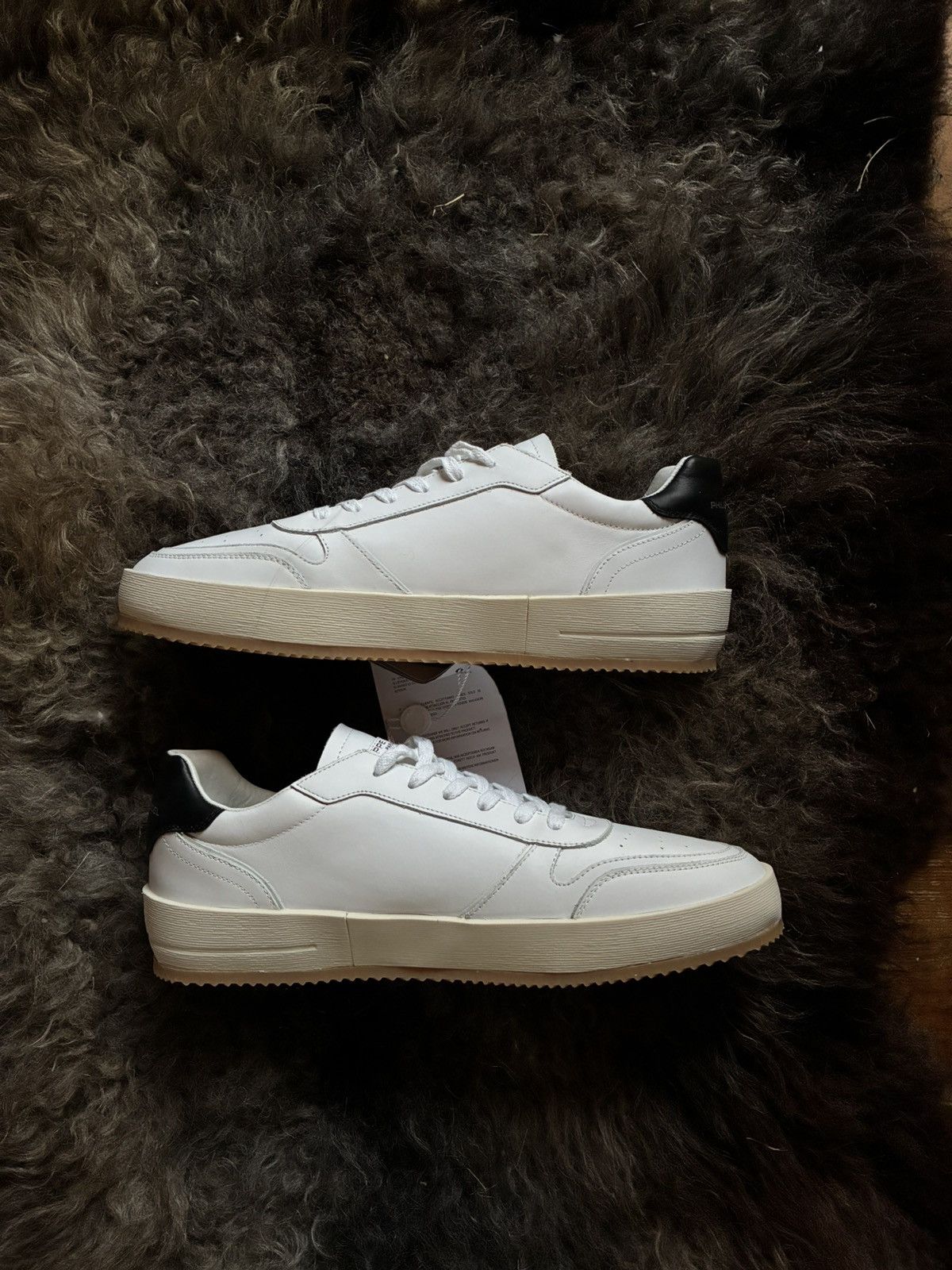 Philippe Model Philippe Model SS 24 Nice Low-Top Leather Sneakers Size US 12.5 / EU 45-46 - 7 Thumbnail