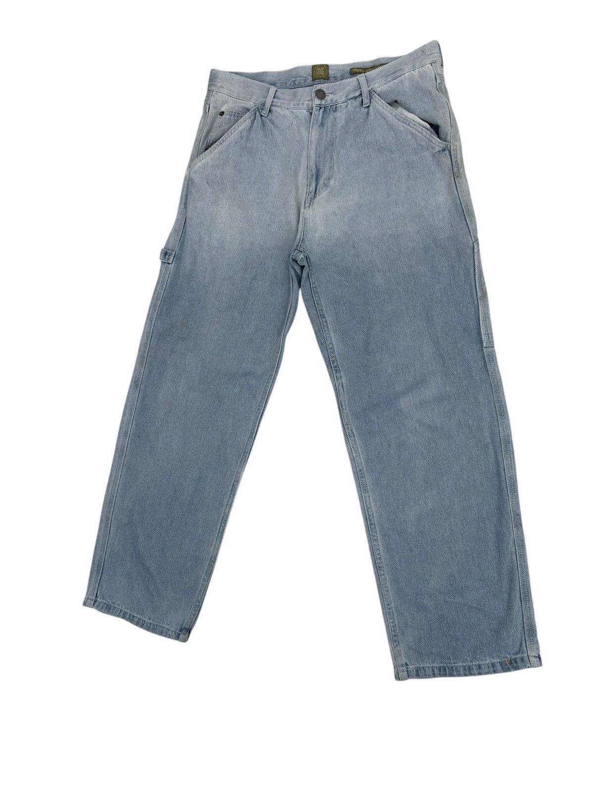 45rpm × Japanese Brand JAPAN BRAND BACK NUMBER CARPENTER DESIGN BAGGY STYLE RARE Size US 32 / EU 48 - 3 Thumbnail