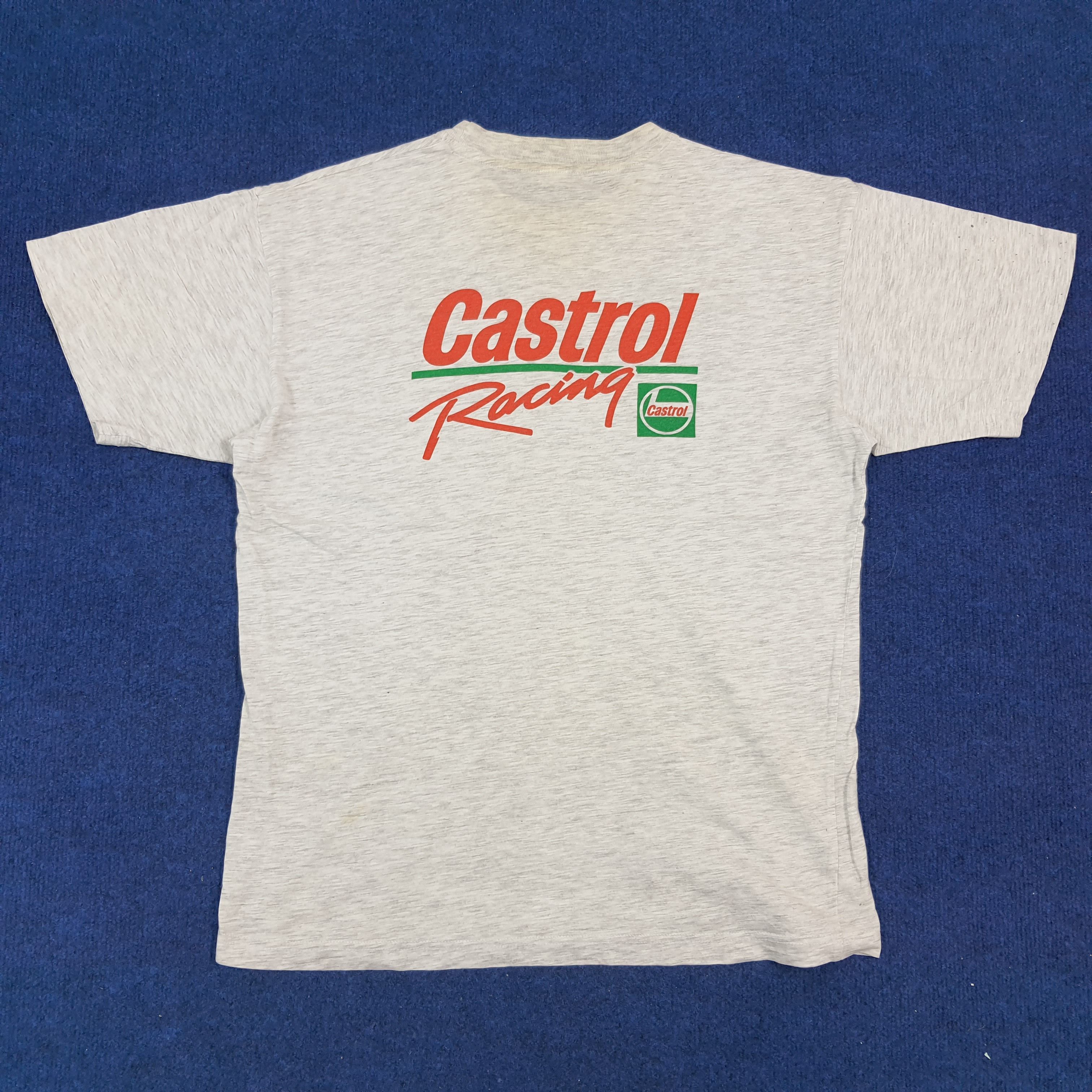 Vintage Vintage Castrol Racing Motorsports Tshirt Size US L / EU 52-54 / 3 - 1 Thumbnail