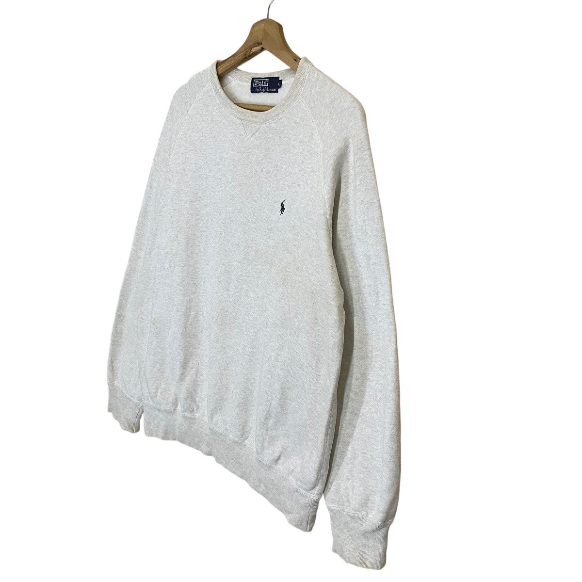 Polo Ralph Lauren 90s Polo Ralph Lauren Small Pony Crewneck Sweatshirt Size US L / EU 52-54 / 3 - 3 Thumbnail