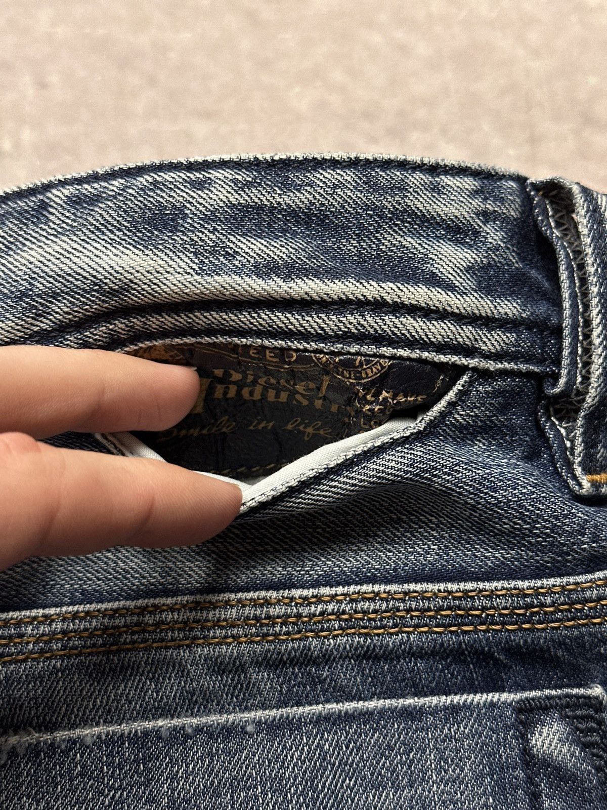 00s L.G.B. leather coated skinny denim 【公式通販】