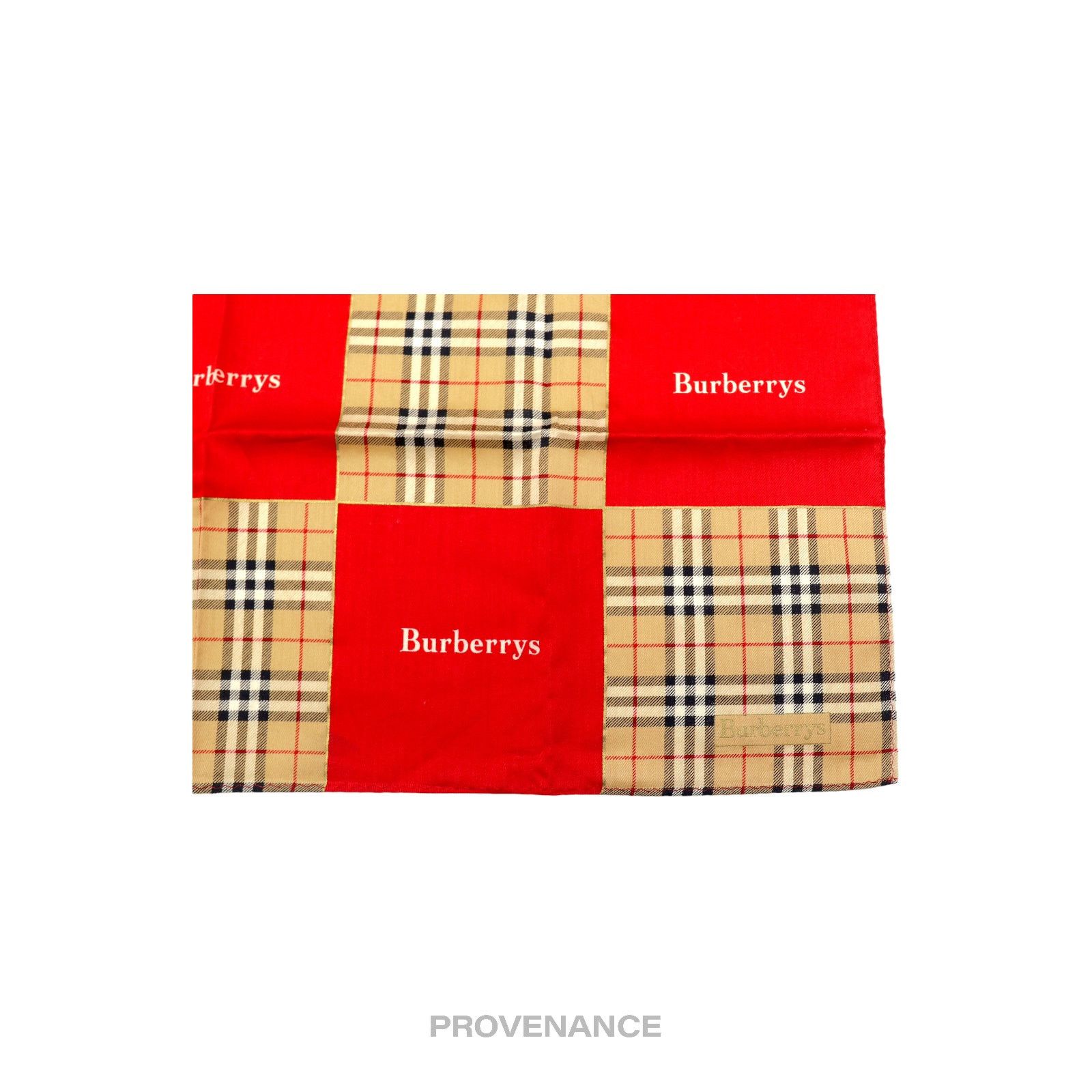 Burberry 🔴 Burberry Nova Check Logo Scarf 50 - Burberrys Checkered Size ONE SIZE - 3 Thumbnail