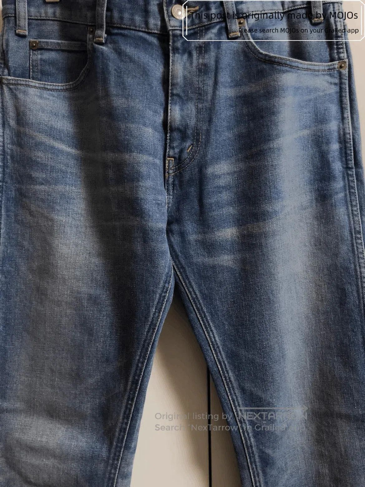 Celine Celine 20AW Union Wash Straight Leg Denim. Size US 31 - 2 Thumbnail
