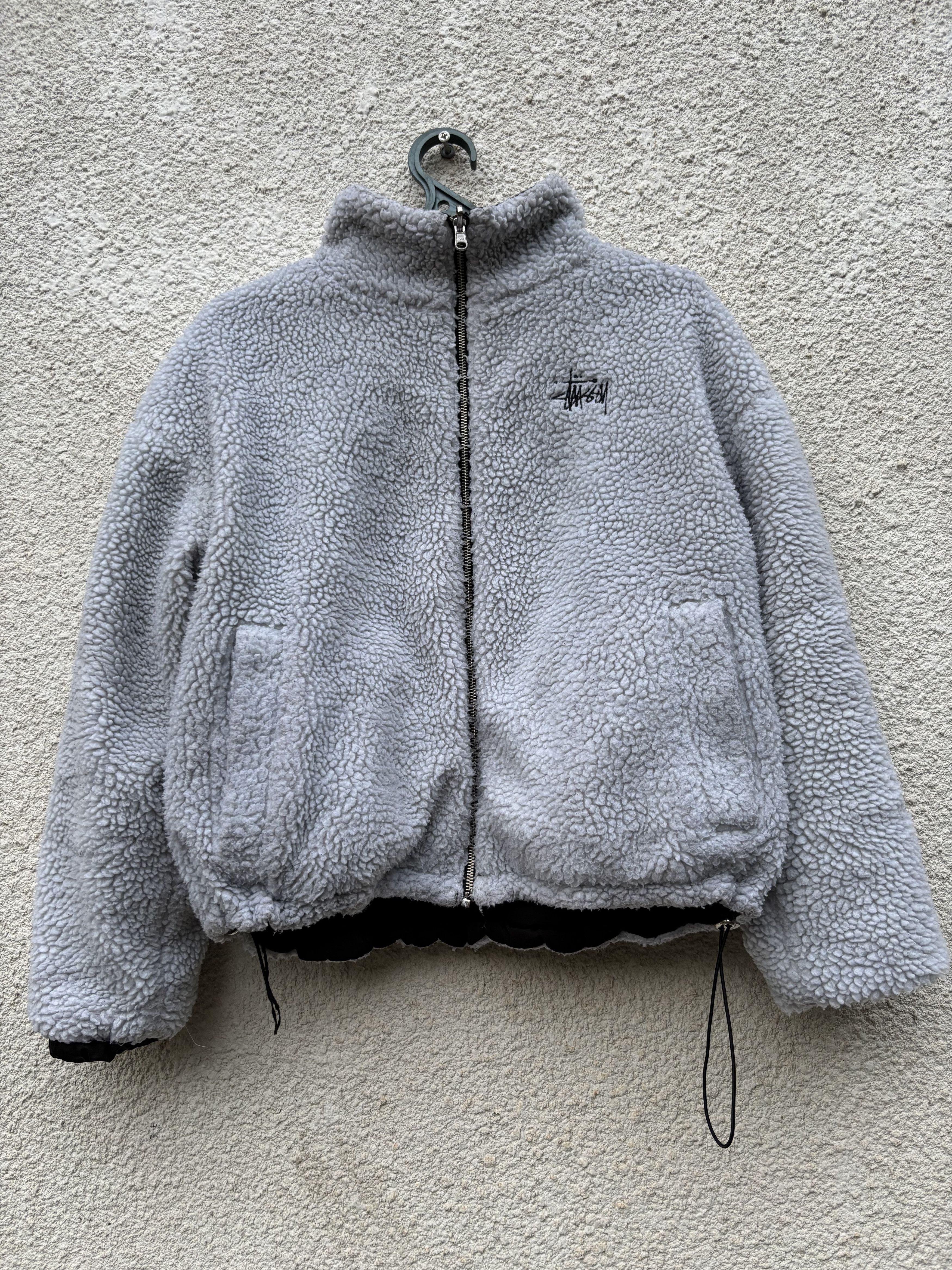 Stussy Vintage Stussy Sherpa Fleece Revirsble Steetwear 90s Size US M / EU 48-50 / 2 - 2 Thumbnail
