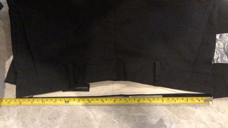 Alexander McQueen Alexander McQUEEN Men's black long pants. They feature a de Size US 30 / EU 46 - 9 Thumbnail
