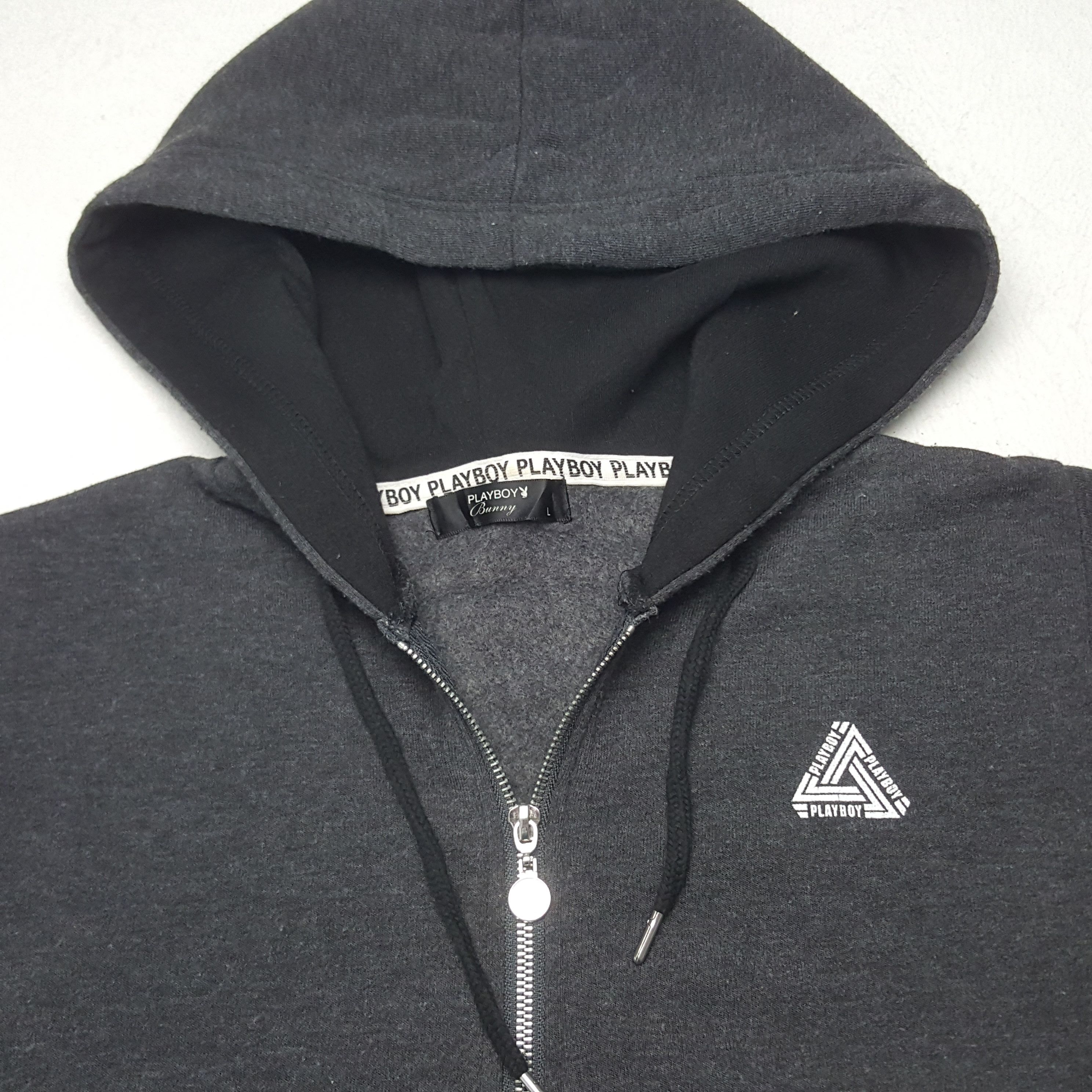 Playboy × Vintage Vintage Playboy Zipper Hoodies Jacket Size US S / EU 44-46 / 1 - 4 Thumbnail