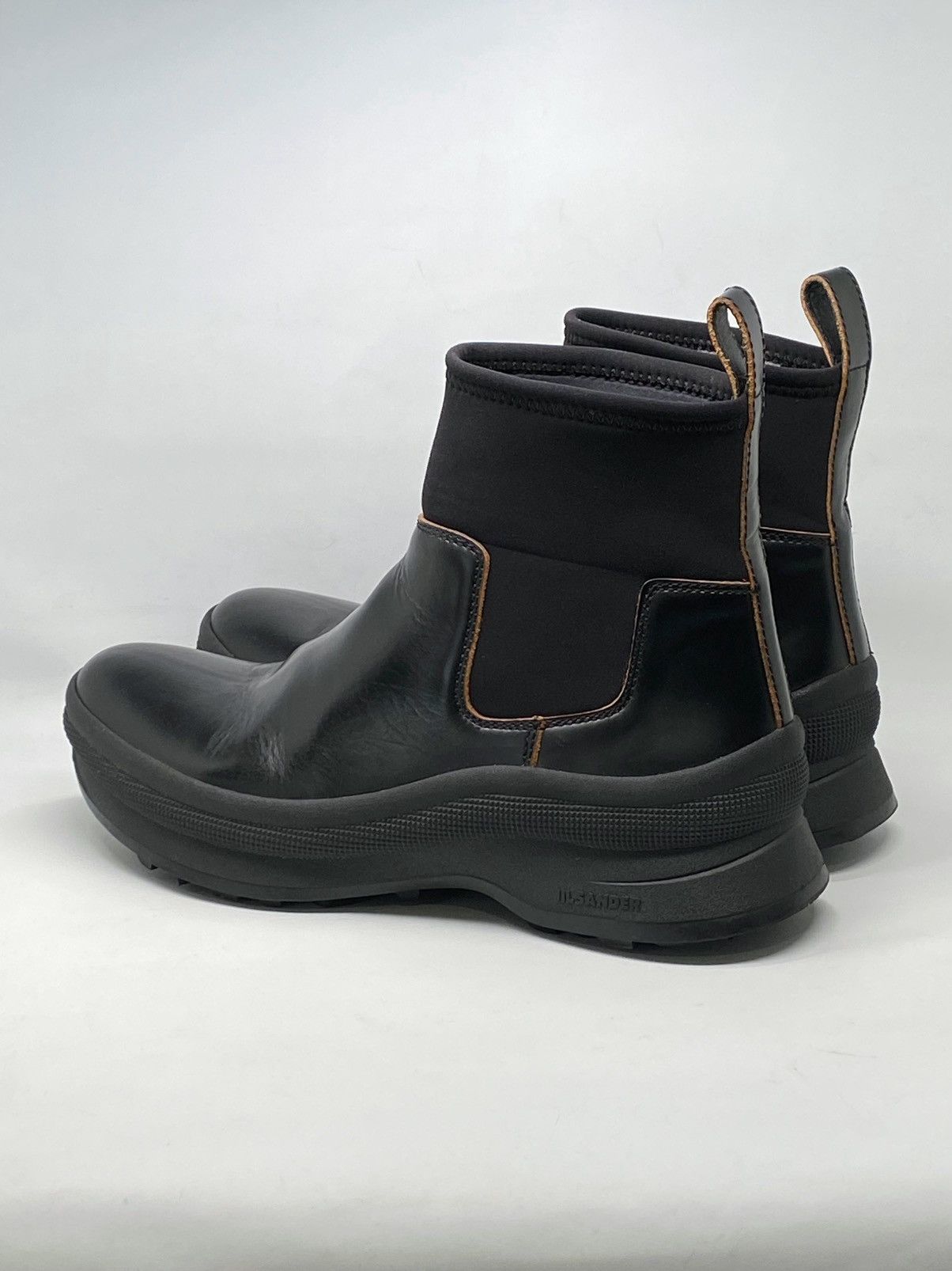 Jil Sander Jil Sander Men’s Leather Ankle Boots size 43/us size 10 Size US 10 / EU 43 - 6 Thumbnail
