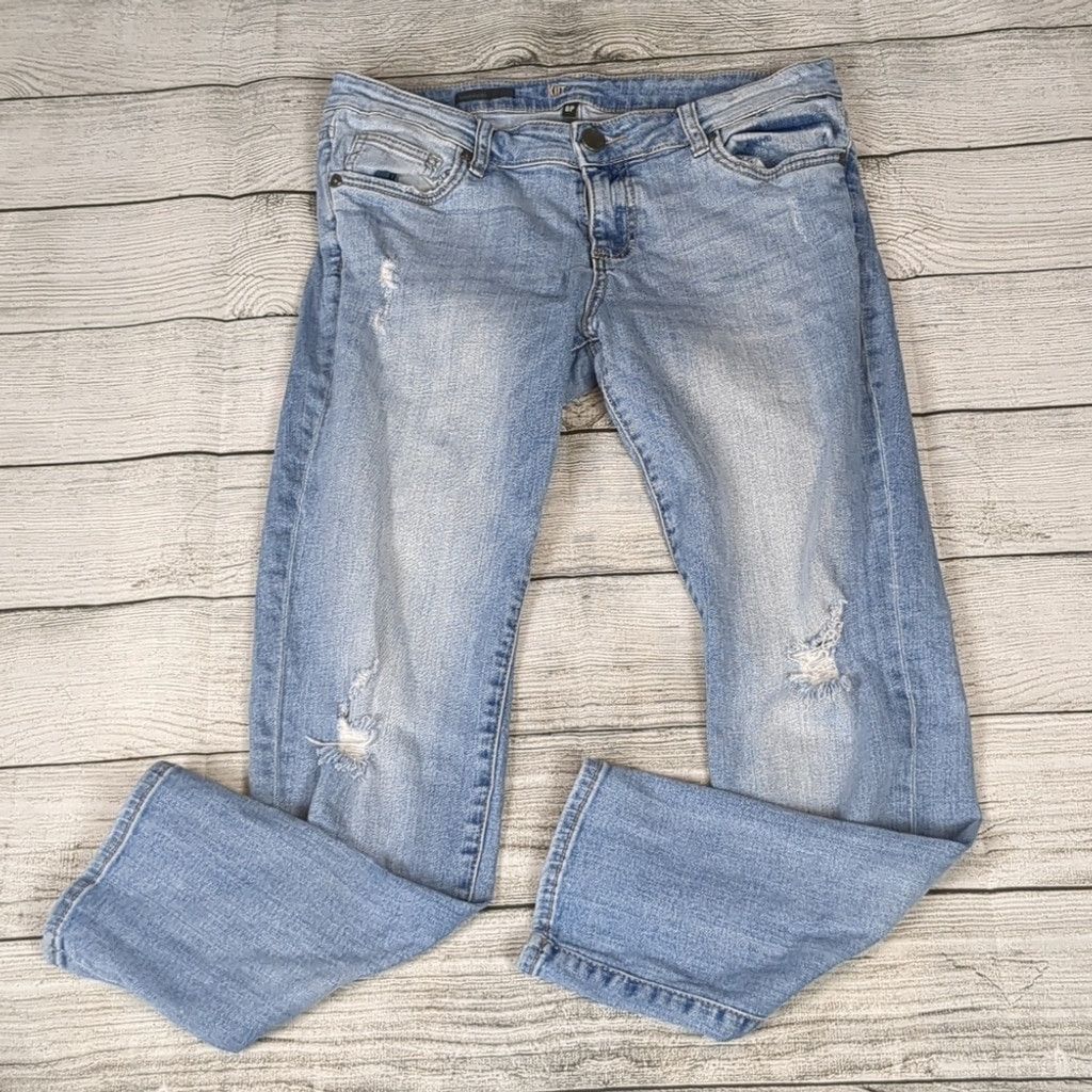 Other Kut from the kloth distressed boyfriend jeans size 8 petite Size 30" / US 8 / IT 44 - 1 Thumbnail