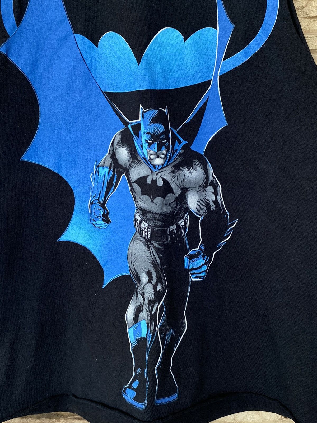 Vintage Rare Batman All Over Print Sleeveless Singlet Comics Tees Size US M / EU 48-50 / 2 - 4 Thumbnail