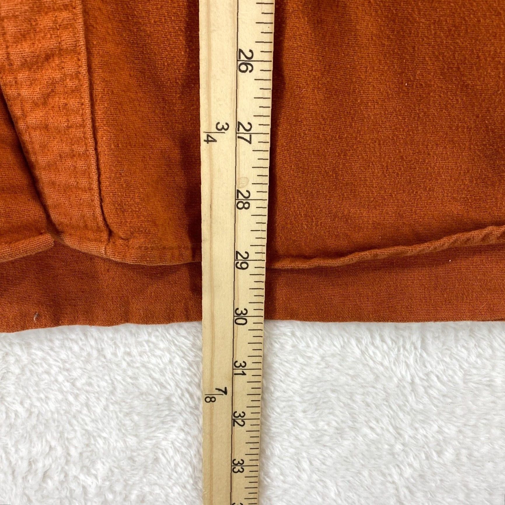 Vintage VINTAGE Cabelas Mens 3XL Shirt Chamois Deer Skin Soft Orange Heavyweight Cotton Flannel Size US XXL / EU 58 / 5 - 4 Thumbnail