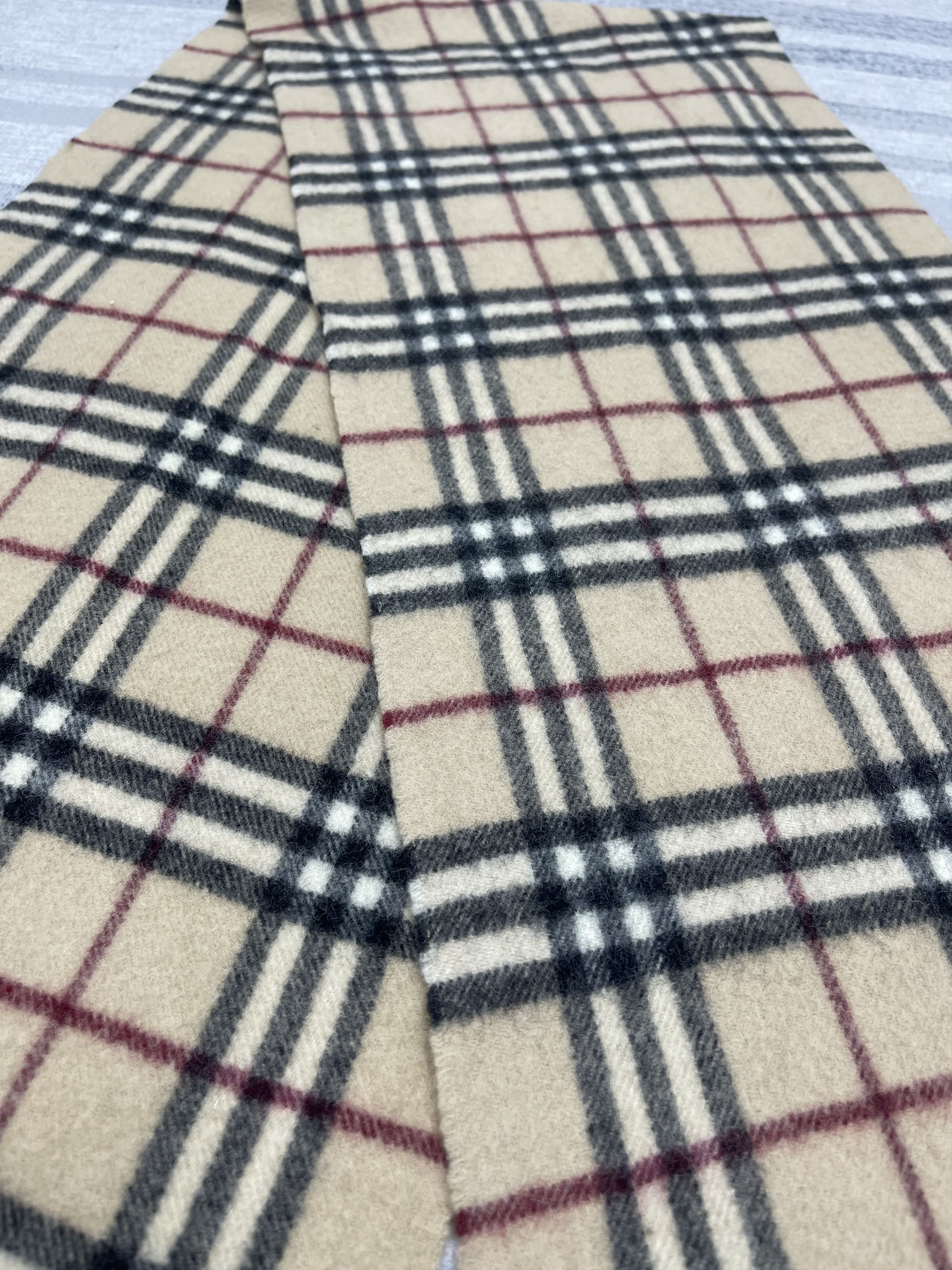 Burberry Vintage Burberry Nova Checkered Muffler Scarf - 6231 Size ONE SIZE - 5 Thumbnail