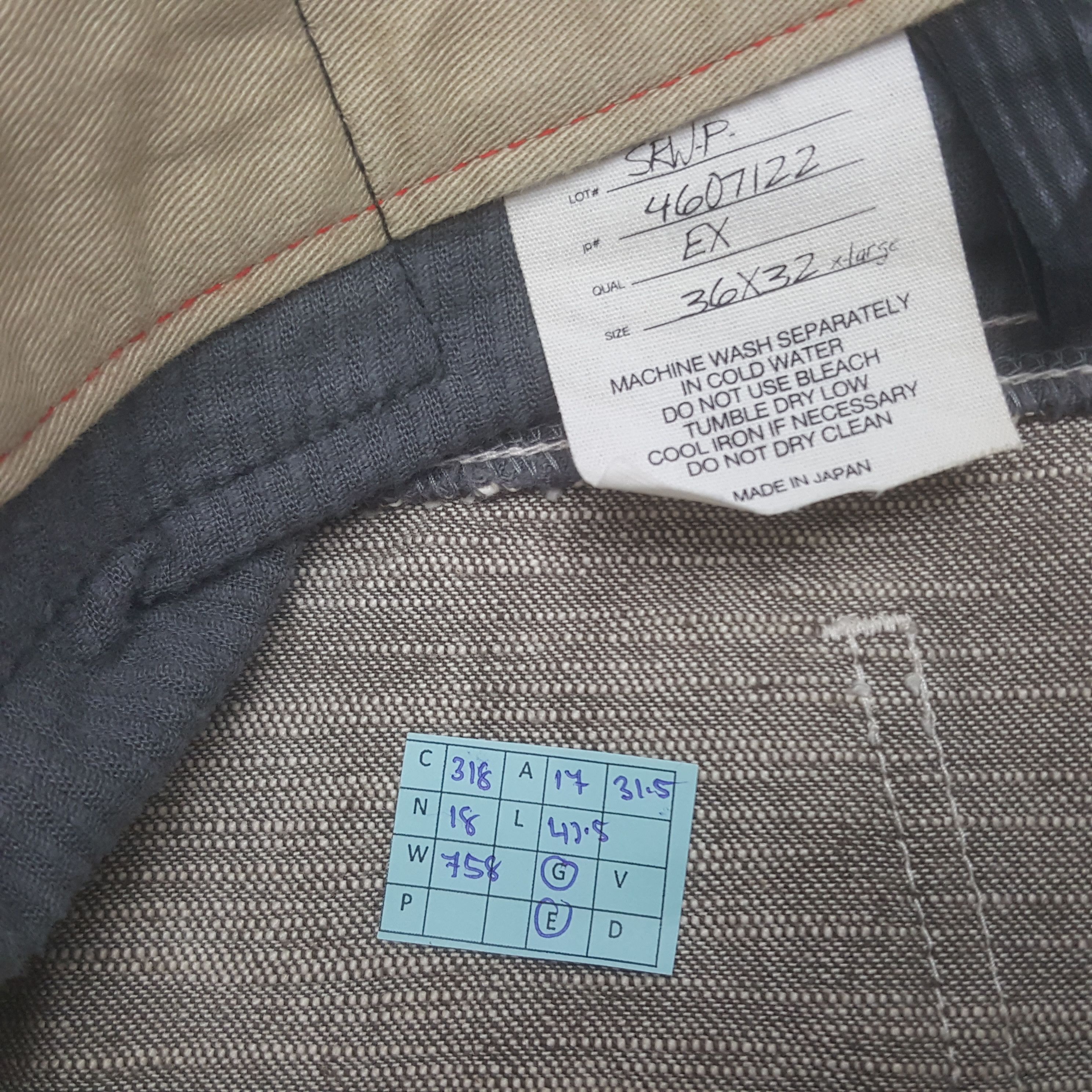 Vintage Vintage Scanner Fundamental Product Pants Size US 34 / EU 50 - 13 Thumbnail