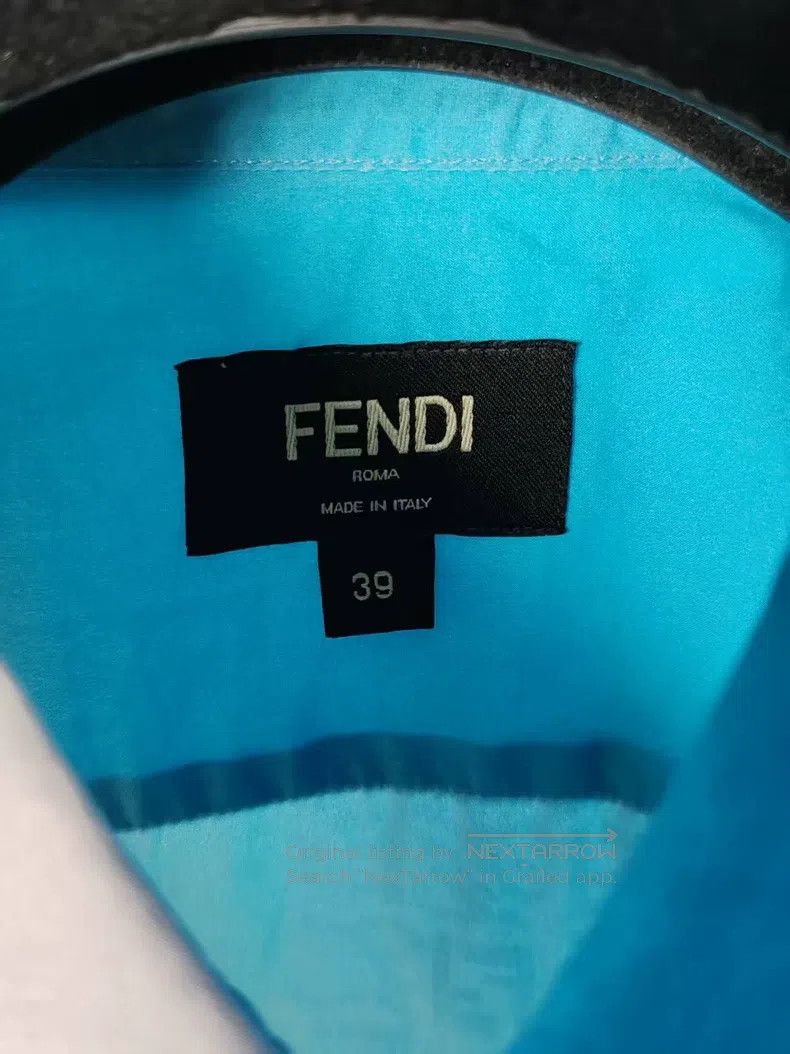 Fendi Fendi size 39 All-over Printed Short Sleeve Size US XXS / EU 40 - 4 Thumbnail