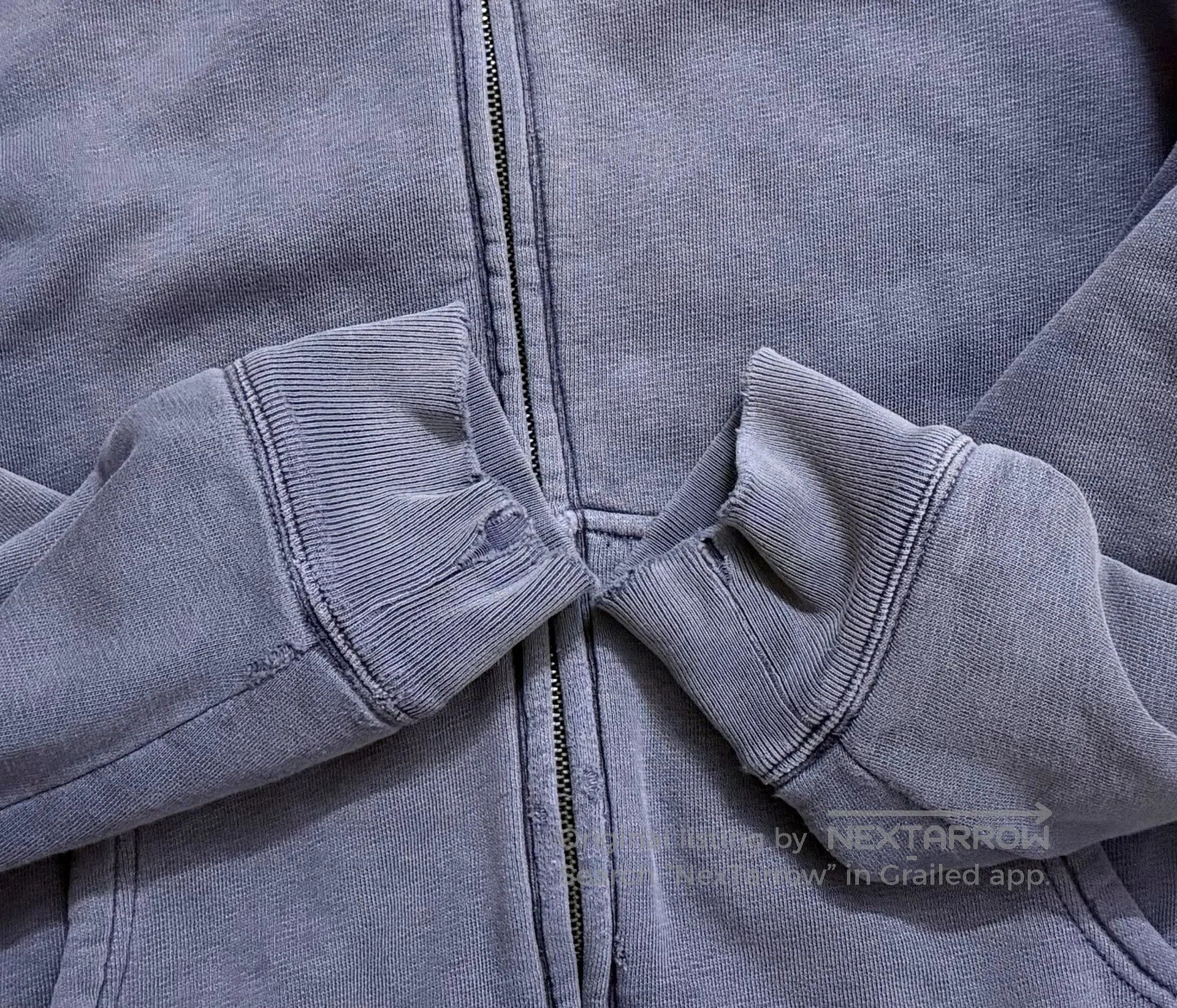 RRL Ralph Lauren RRL Classic Waffle Lined Washed Hoodie. Size US S / EU 44-46 / 1 - 4 Thumbnail