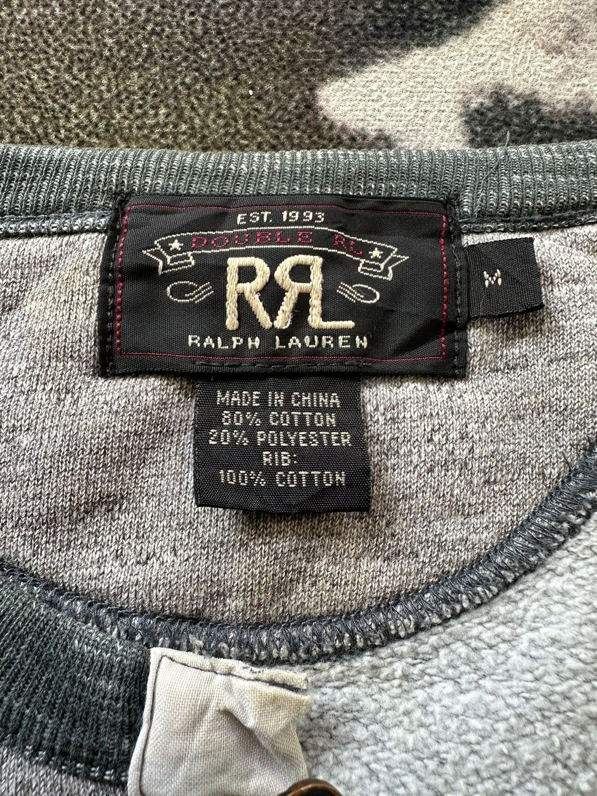 RRL Ralph Lauren 1990s RRL button jumper Size US M / EU 48-50 / 2 - 8 Thumbnail