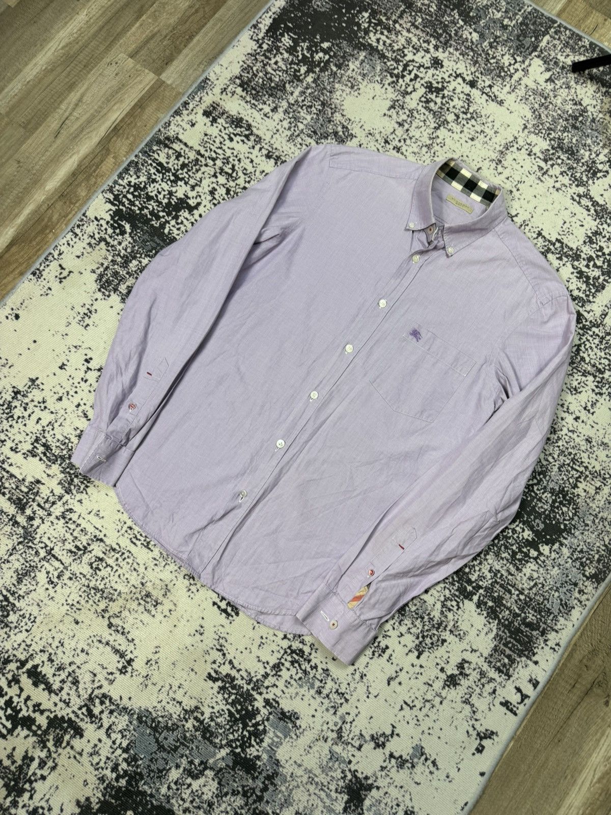 Burberry Burberry Brit London Nova Check Print Longsleeve Shirt Size US M / EU 48-50 / 2 - 2 Thumbnail