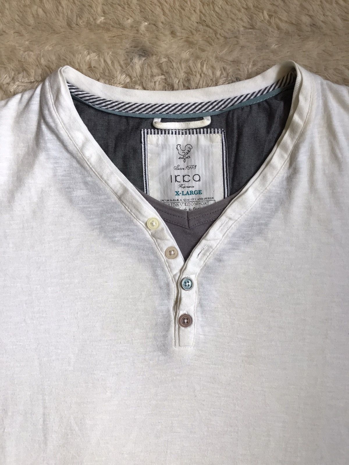 Japanese Brand Japanese Brand Double Layer T-Shirt Size US XL / EU 56 / 4 - 4 Thumbnail