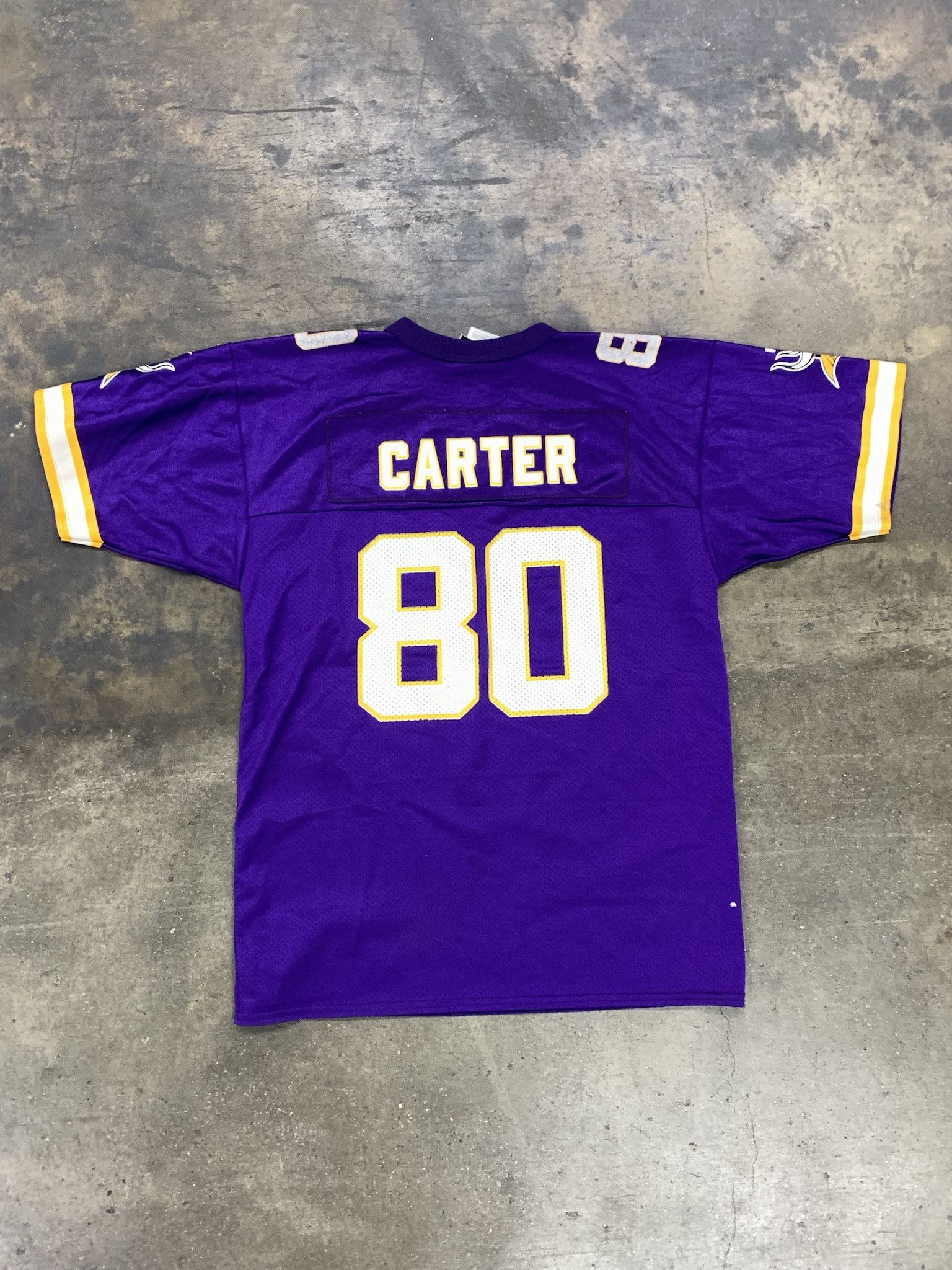 NFL × Vintage Vintage Cris Carter #80 Minnesota Vikings Jersey 1990s NFL Football Jersey Size S Size US S / EU 44-46 / 1 - 1 Thumbnail