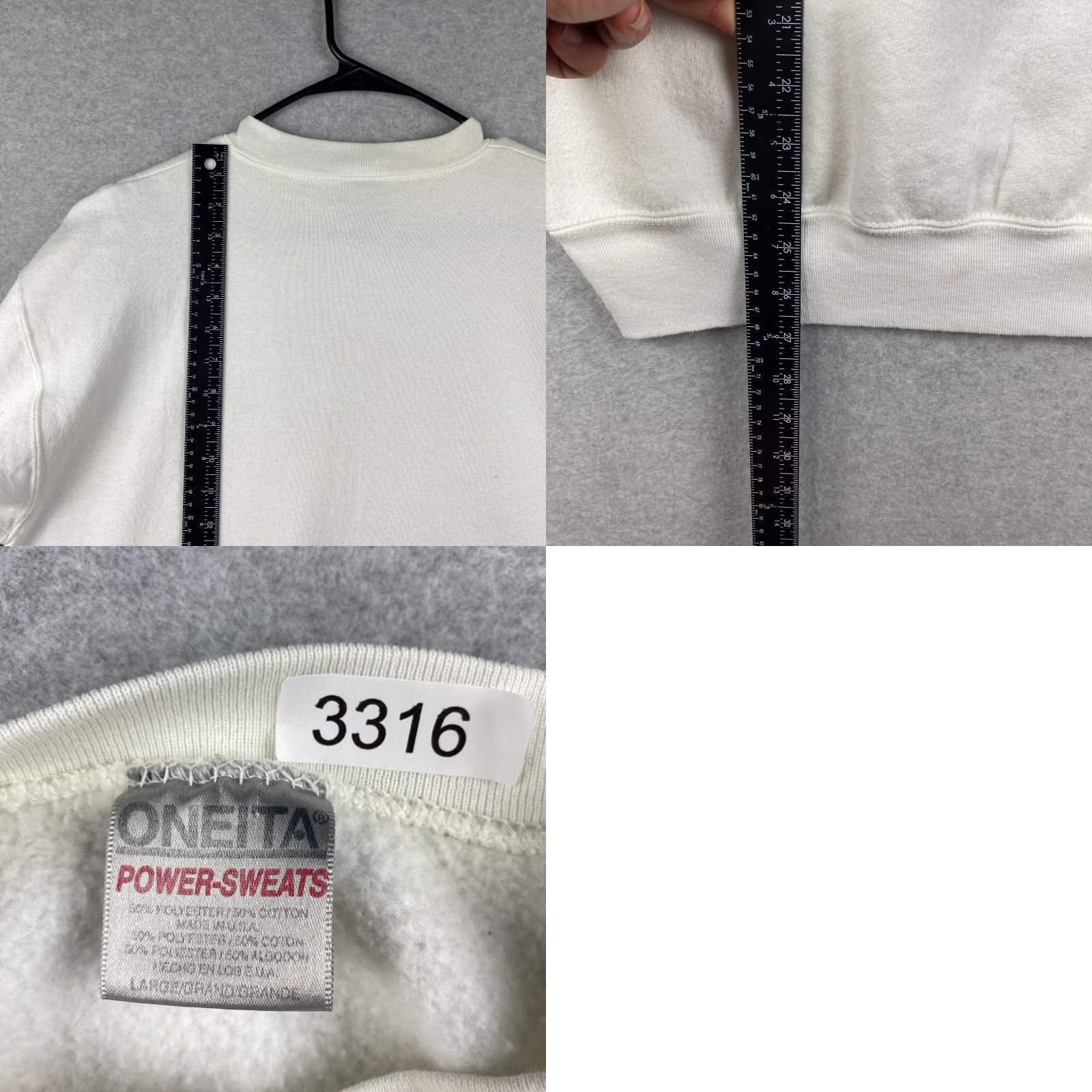 Vintage VINTAGE Oneita Hotel De Coronado Sweater Mens L White 1995 USA Made Size US L / EU 52-54 / 3 - 8 Thumbnail