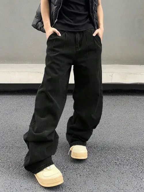 Jean Wide leg Opium Jeans Pants Straight Leg Size US 32 / EU 48 - 4 Thumbnail