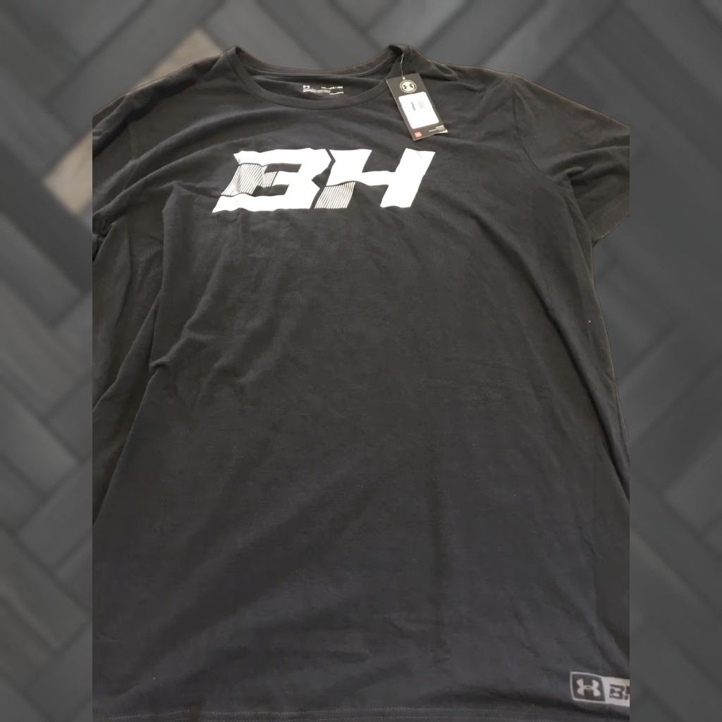 Under Armour Under Armour BH34 Bryce Harper Icon Shirt Men’s 3XL Baseball Black 1317273-001 T-Shirt Activewear Short Sleeve Logo Mens Finance Size US XXL / EU 58 / 5 - 1 Thumbnail