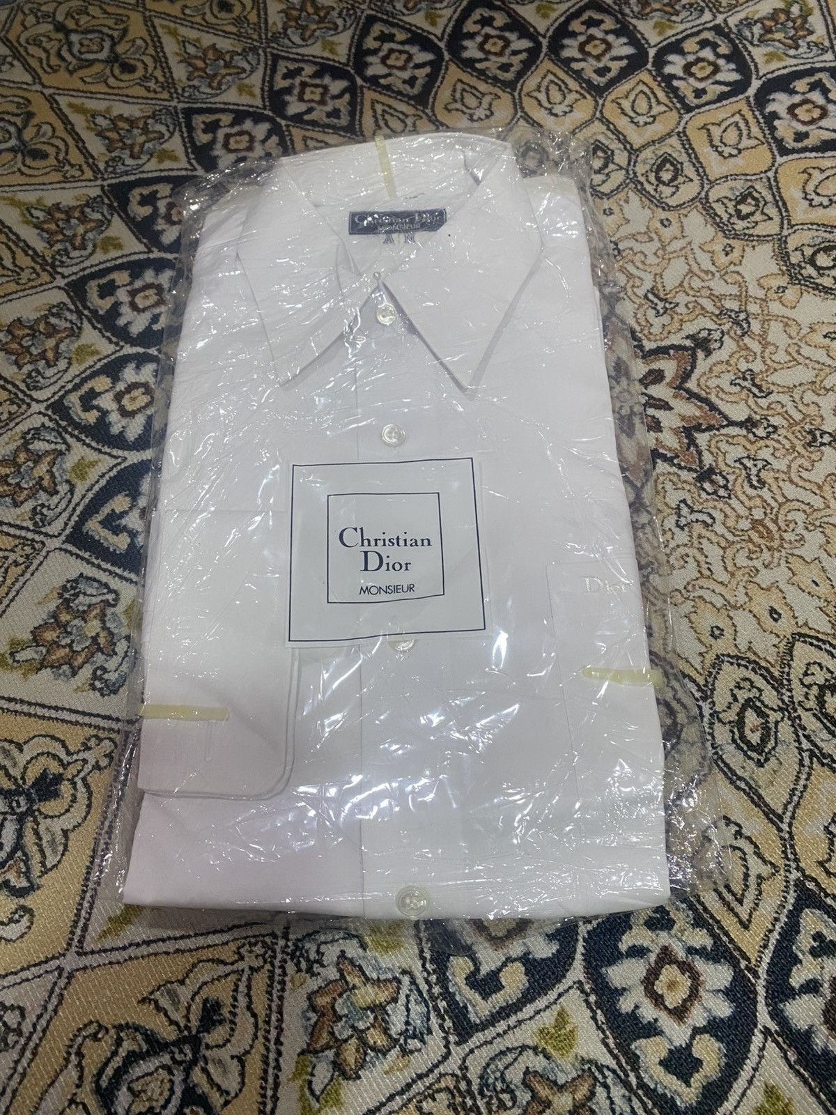 Christian Dior Monsieur Vintage 90s NOS Christian Dior Shirt Long Sleeve Size US S / EU 44-46 / 1 - 1 Thumbnail