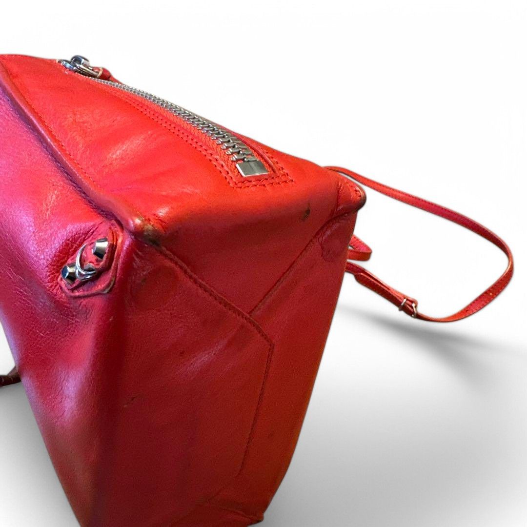 Balenciaga Balenciaga - Shoulder Bag Red Leather Handbag Size ONE SIZE - 6 Thumbnail