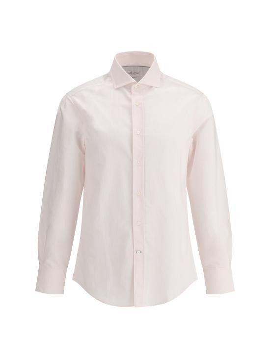 Brunello Cucinelli BRUNELLO CUCINELLI Men Long Tops MM6711718 C001 PINK Size US S / EU 44-46 / 1 - 1 Thumbnail