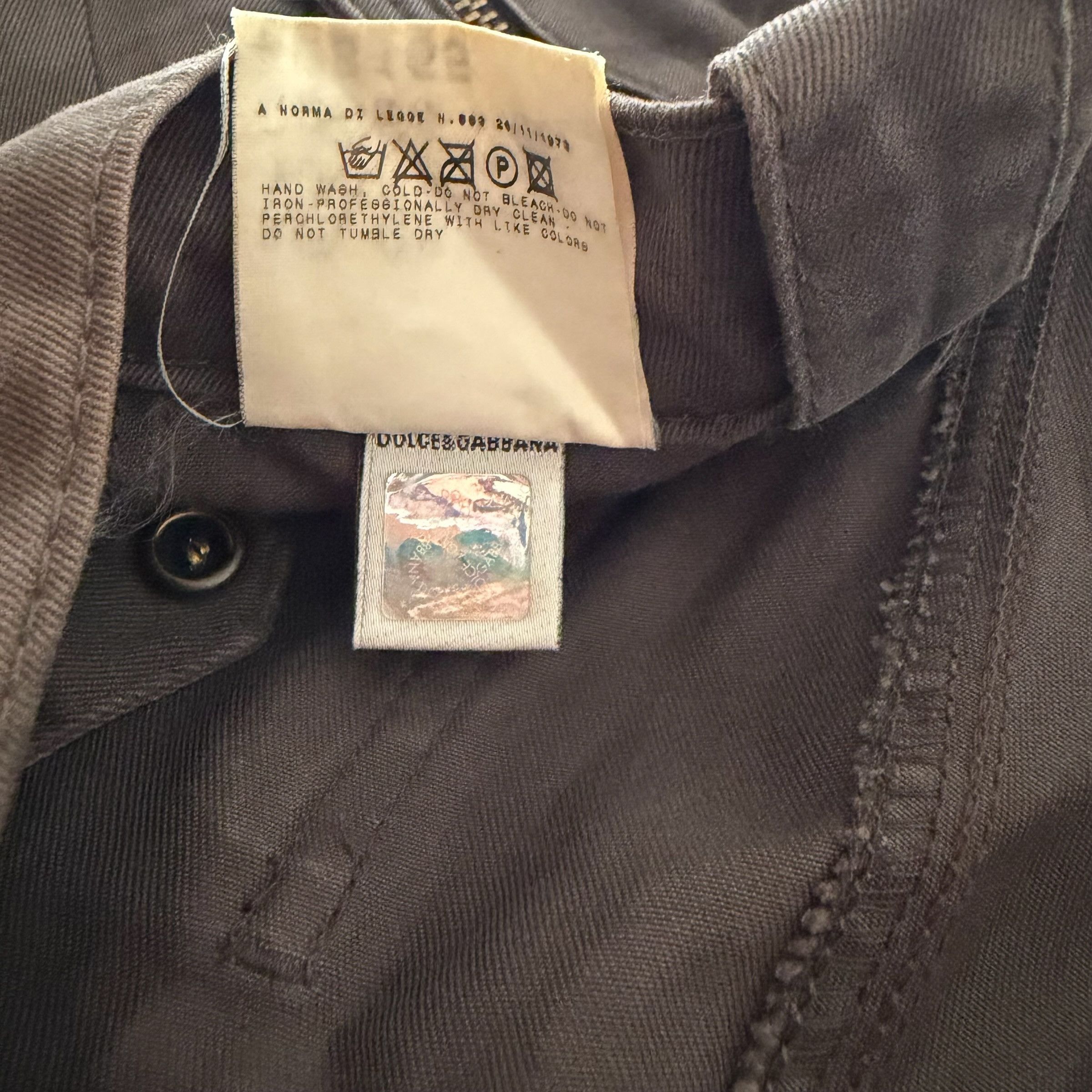 Dolce & Gabbana DOLCE & GABBANA AW2003 CARGO PANTS Size 28" / US 6 / IT 42 - 8 Thumbnail