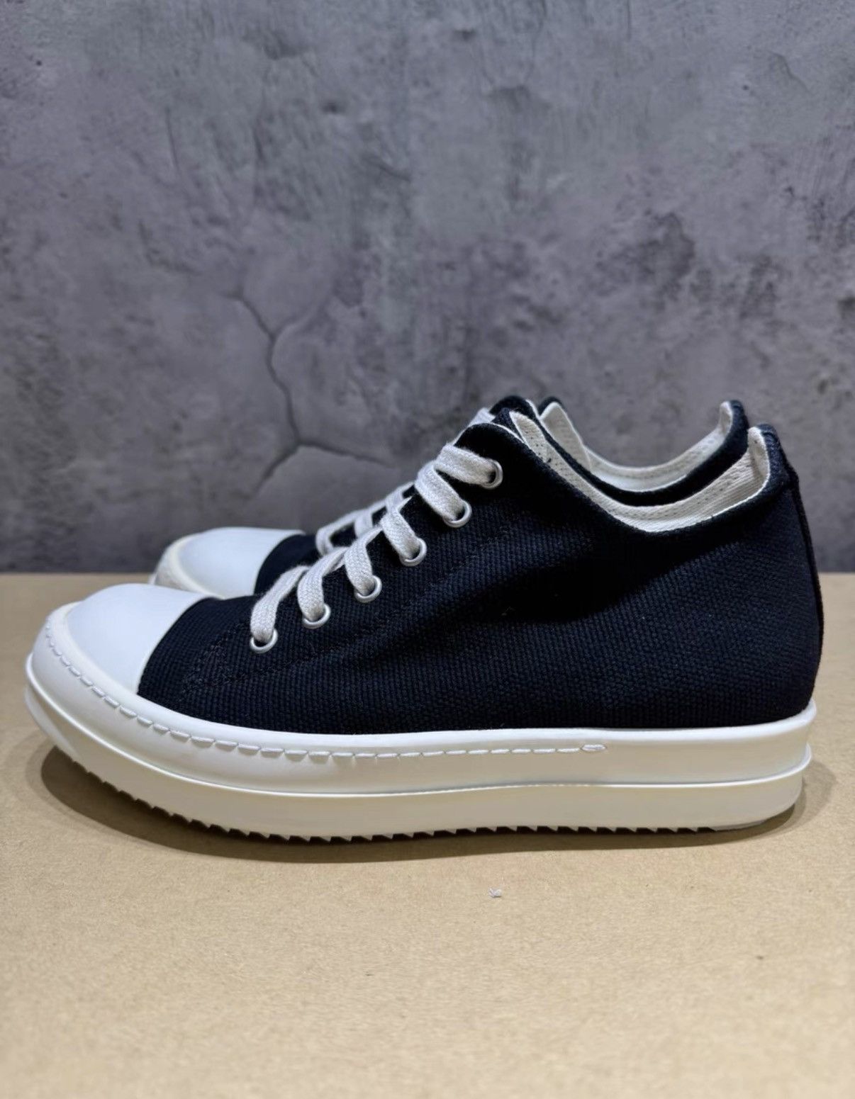 Rick Owens DRKSHDW Low Top Ramones K37