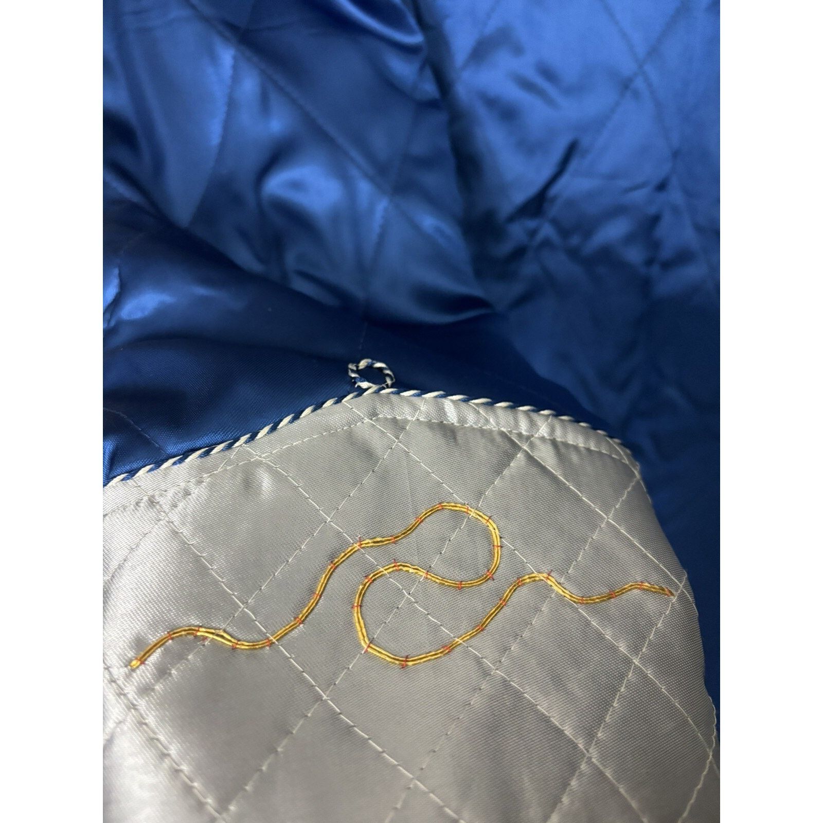 Other Vintage Japan Souvenir Smoking Quilted Shall Robe Rope Size US L / EU 52-54 / 3 - 6 Thumbnail