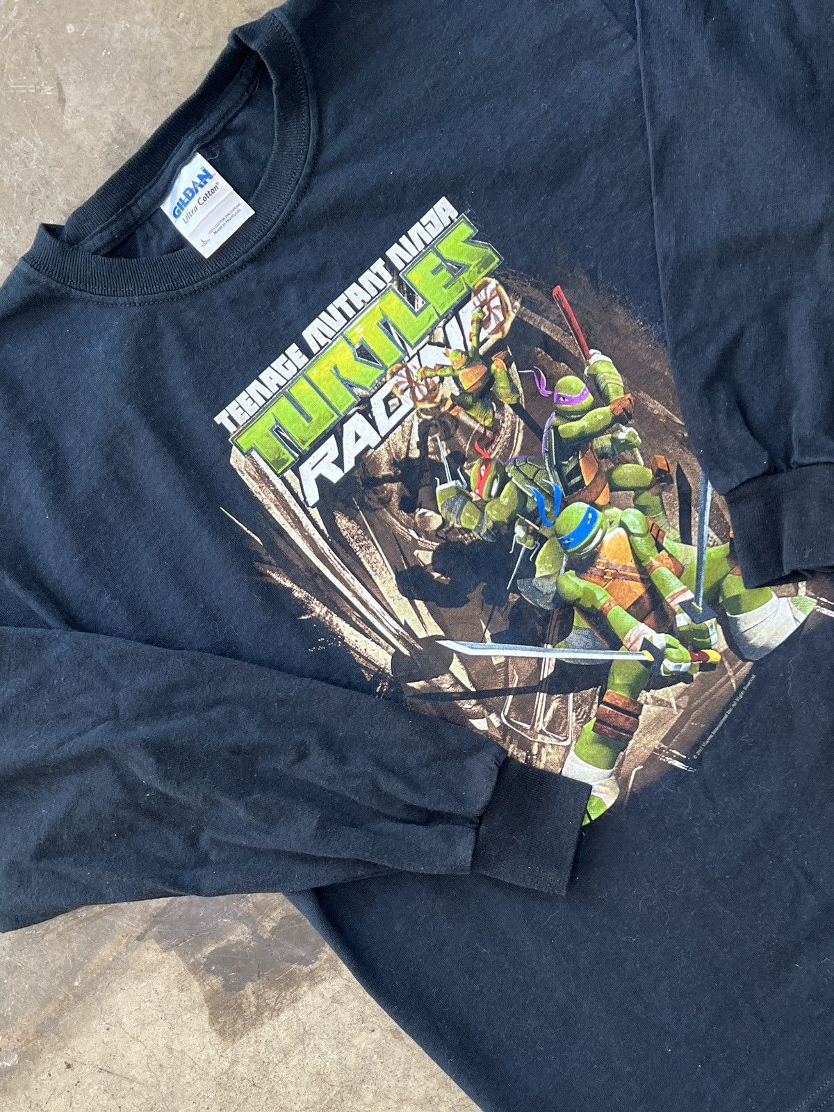 Vintage Teenage Mutant Ninja Turtles Long Sleeve Youth Large Size US L / EU 52-54 / 3 - 1 Thumbnail