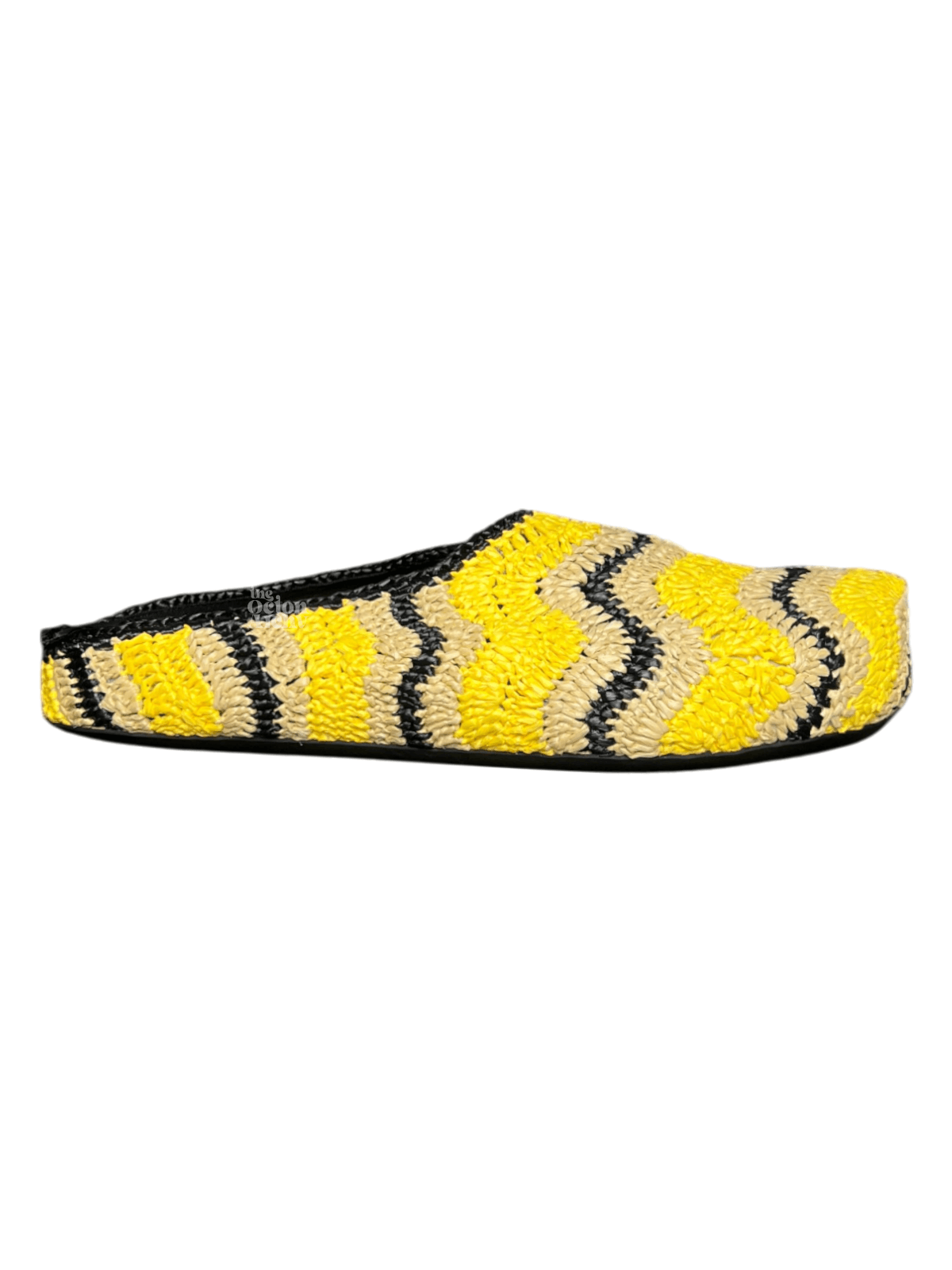 Marni × No Vacancy Inn No Vacancy Inn x Marni Sabot Raffia Mules Blue Size US 12 / EU 45 - 5 Thumbnail