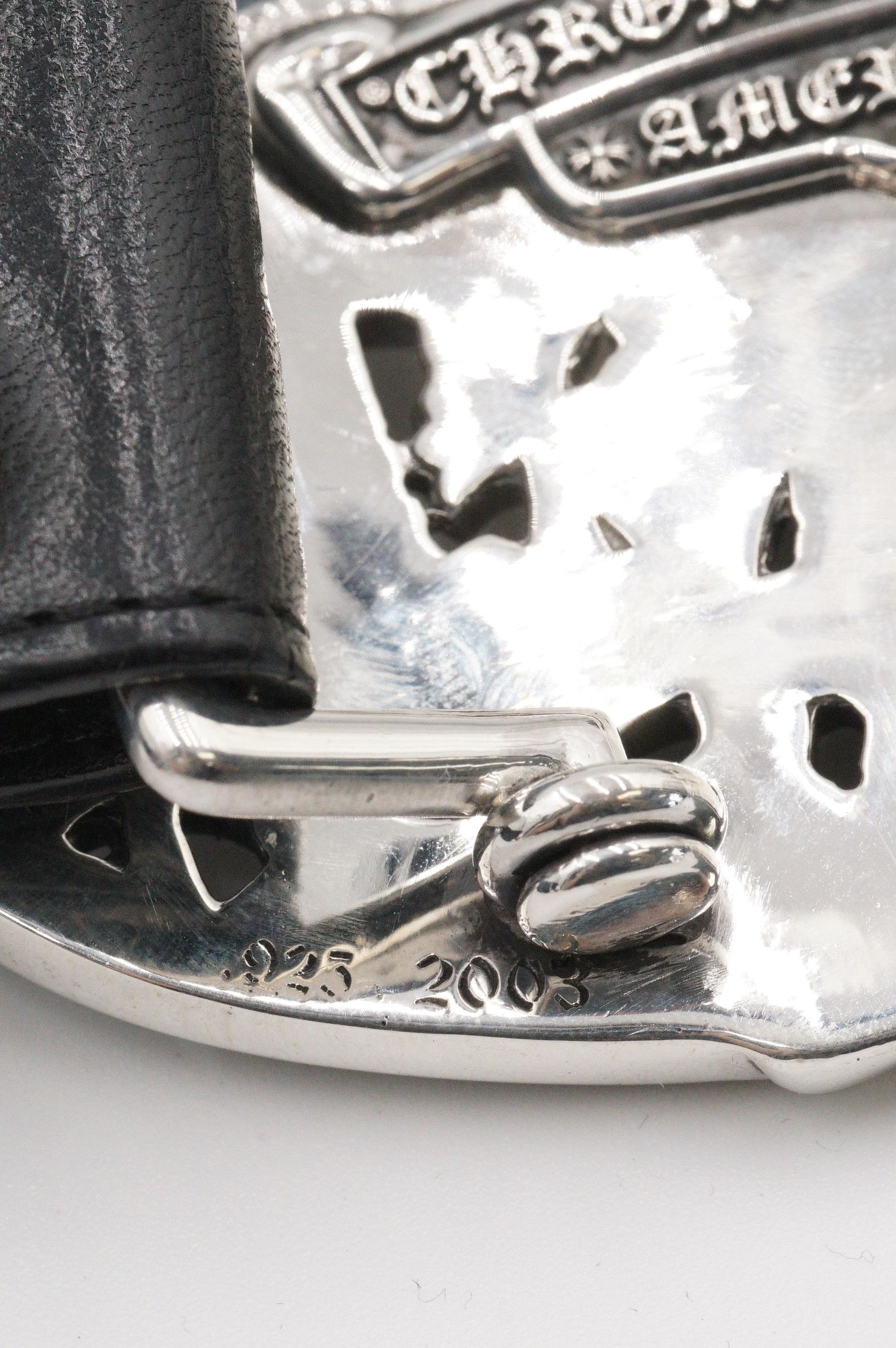 Chrome Hearts Chrome Hearts Cemetery Cross Belt in Silver - 34 Size 34 - 9 Thumbnail