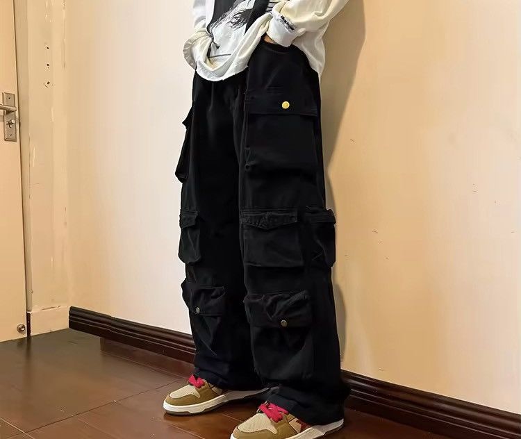 Japanese Brand Multipocket Cargo Pant Size US 27 - 3 Thumbnail